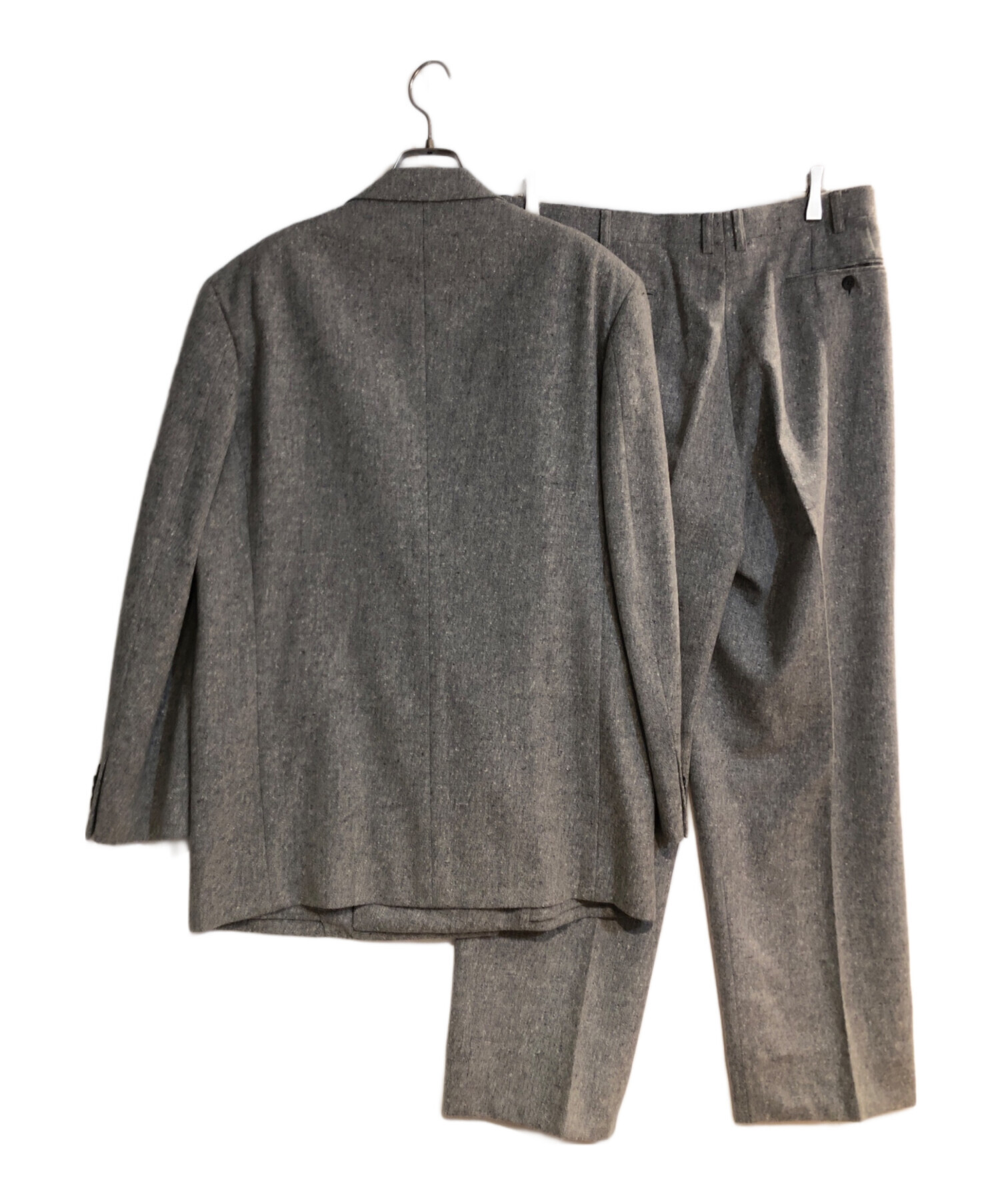 中古・古着通販】LANVIN (ランバン) カシミヤ混ツイードセットアップ