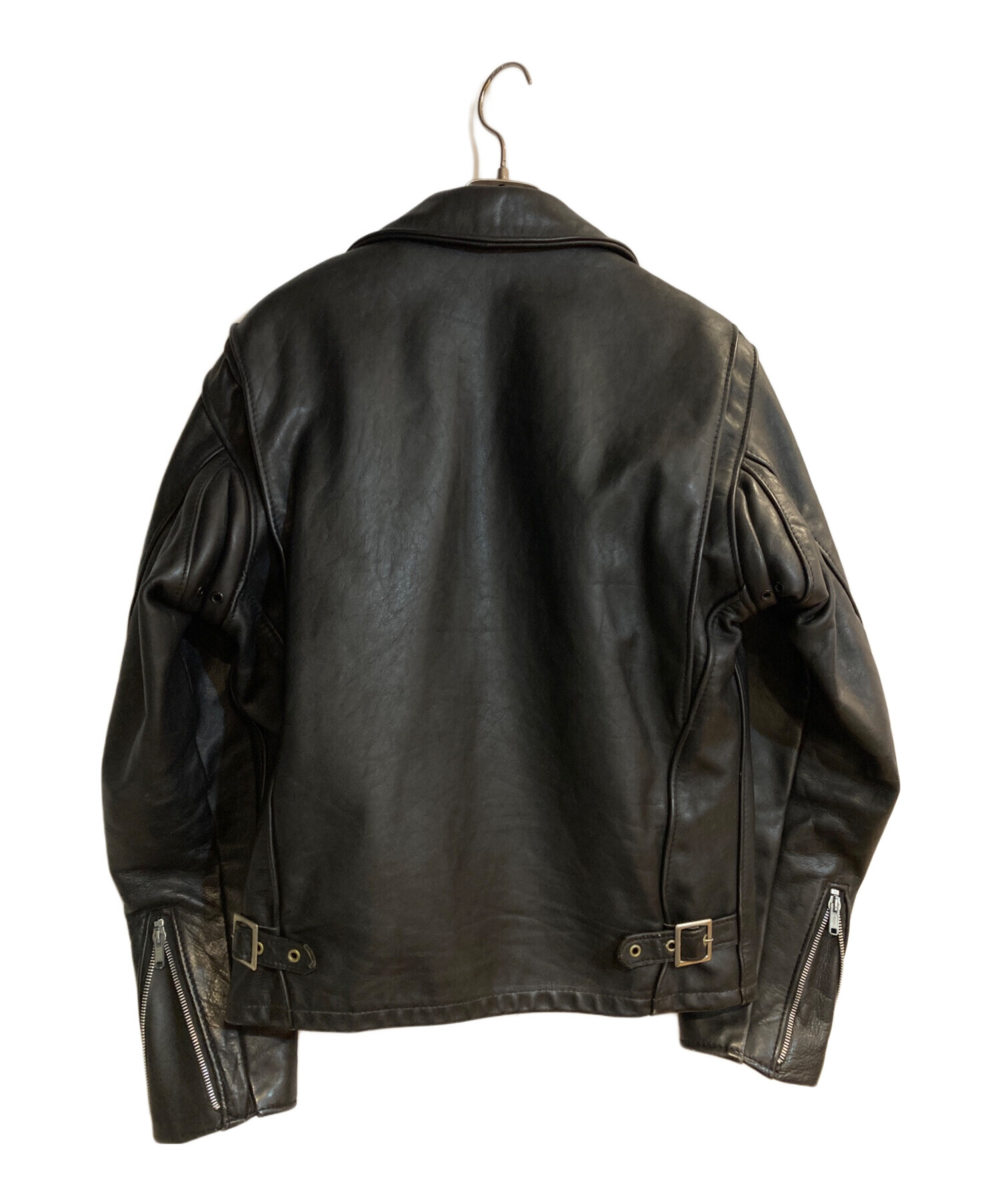 schott レザージャケット　ビンテージ　サイズ36 中古・古着通販】Schott (ショット) シングルライダースジャケット