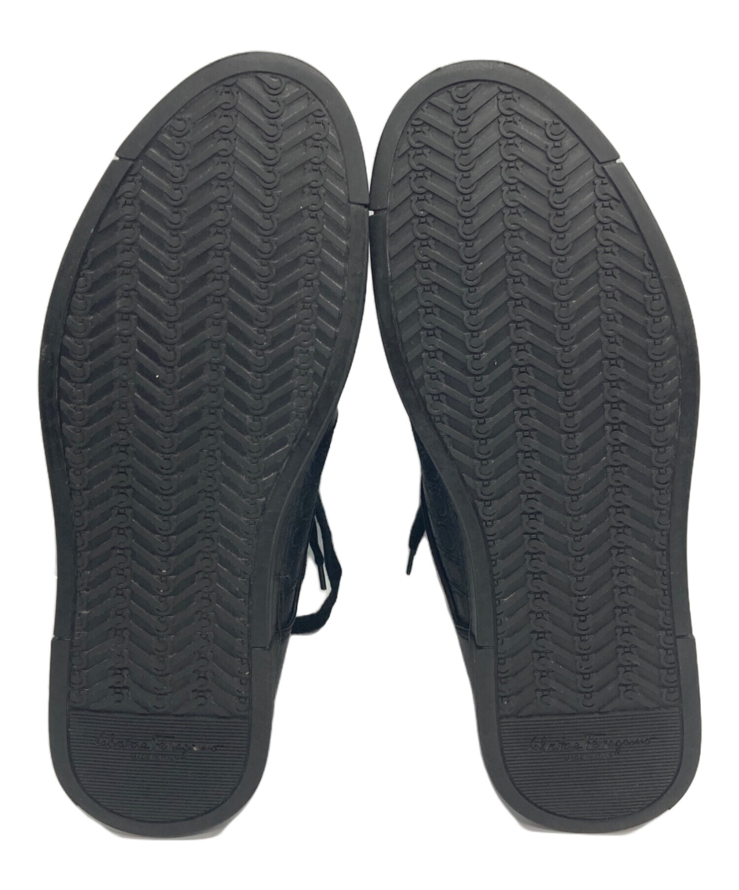 Salvatore Ferragamo ガンチーニ ハイカットスニーカー　訳あり 中古・古着通販】Salvatore Ferragamo (サルヴァトーレ フェラガモ