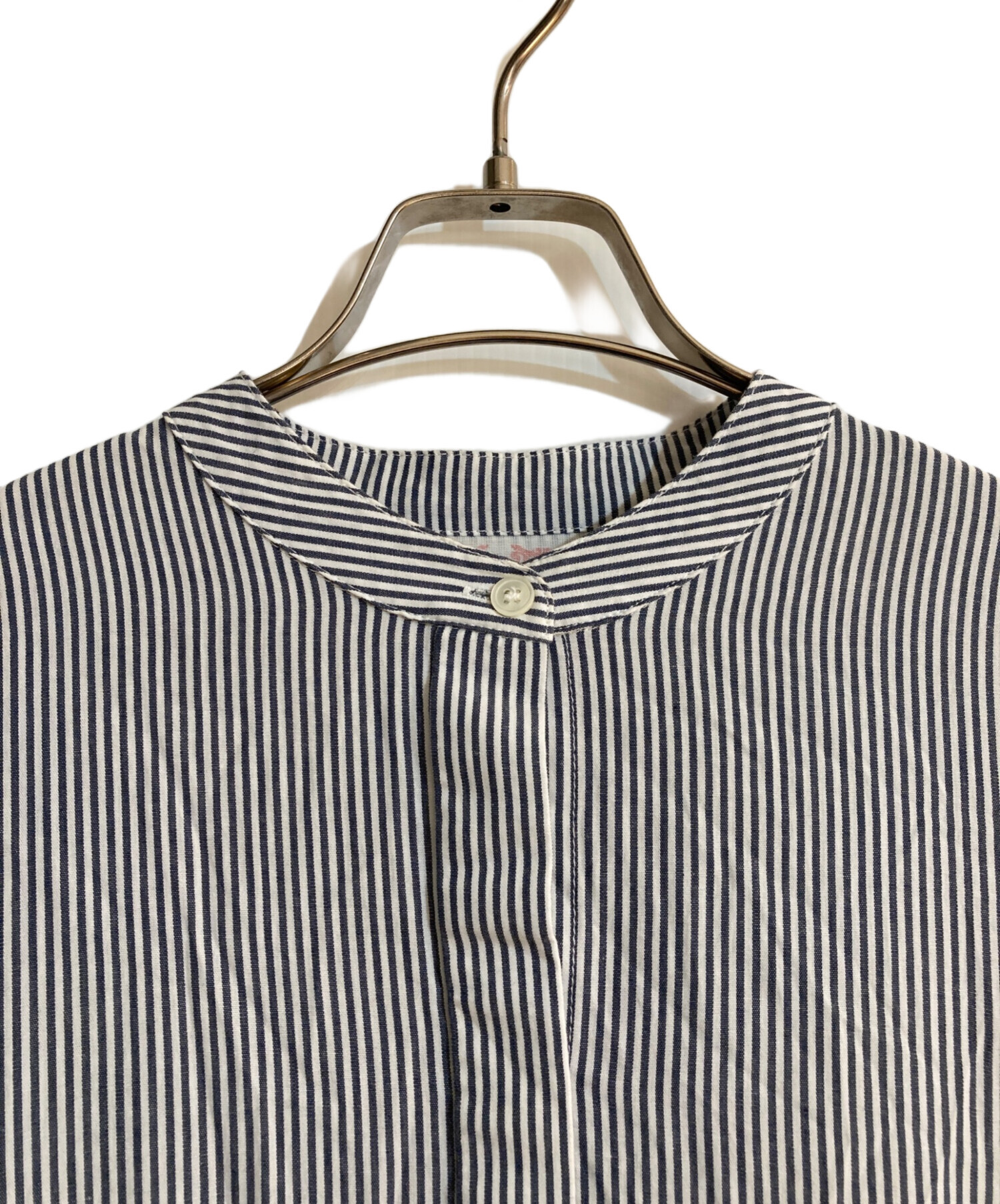 中古・古着通販】BEARDSLEY (ビアズリー) 先染めギャザーワンピース