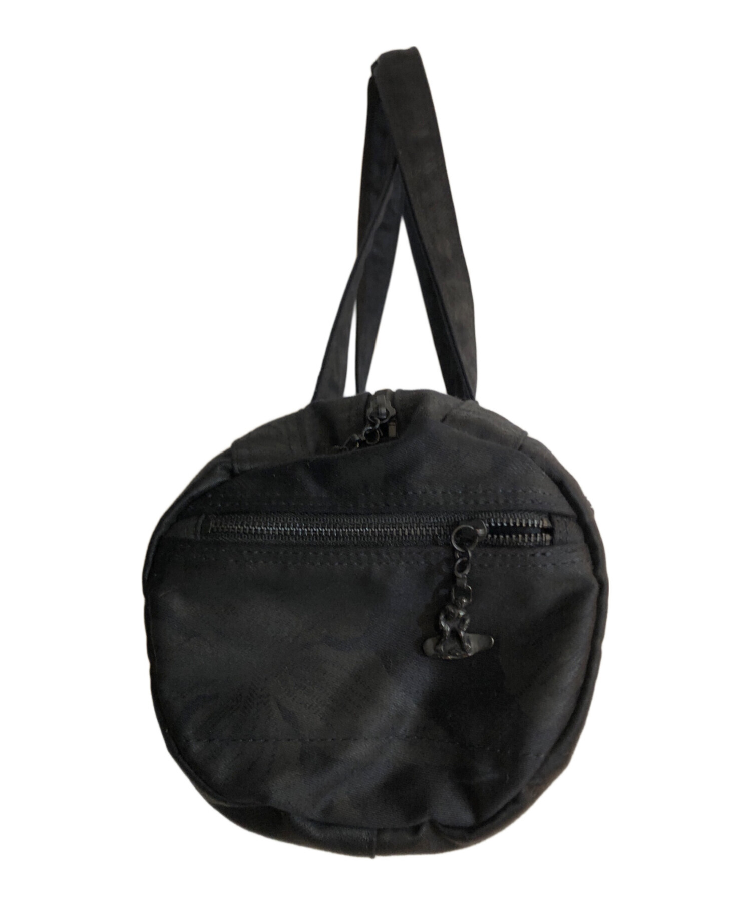 PORTER ポーター　ドラムバッグ　ミニボストン　アロハ　ブラック 中古・古着通販】PORTER (ポーター) aloha porter ミニボストンバッグ