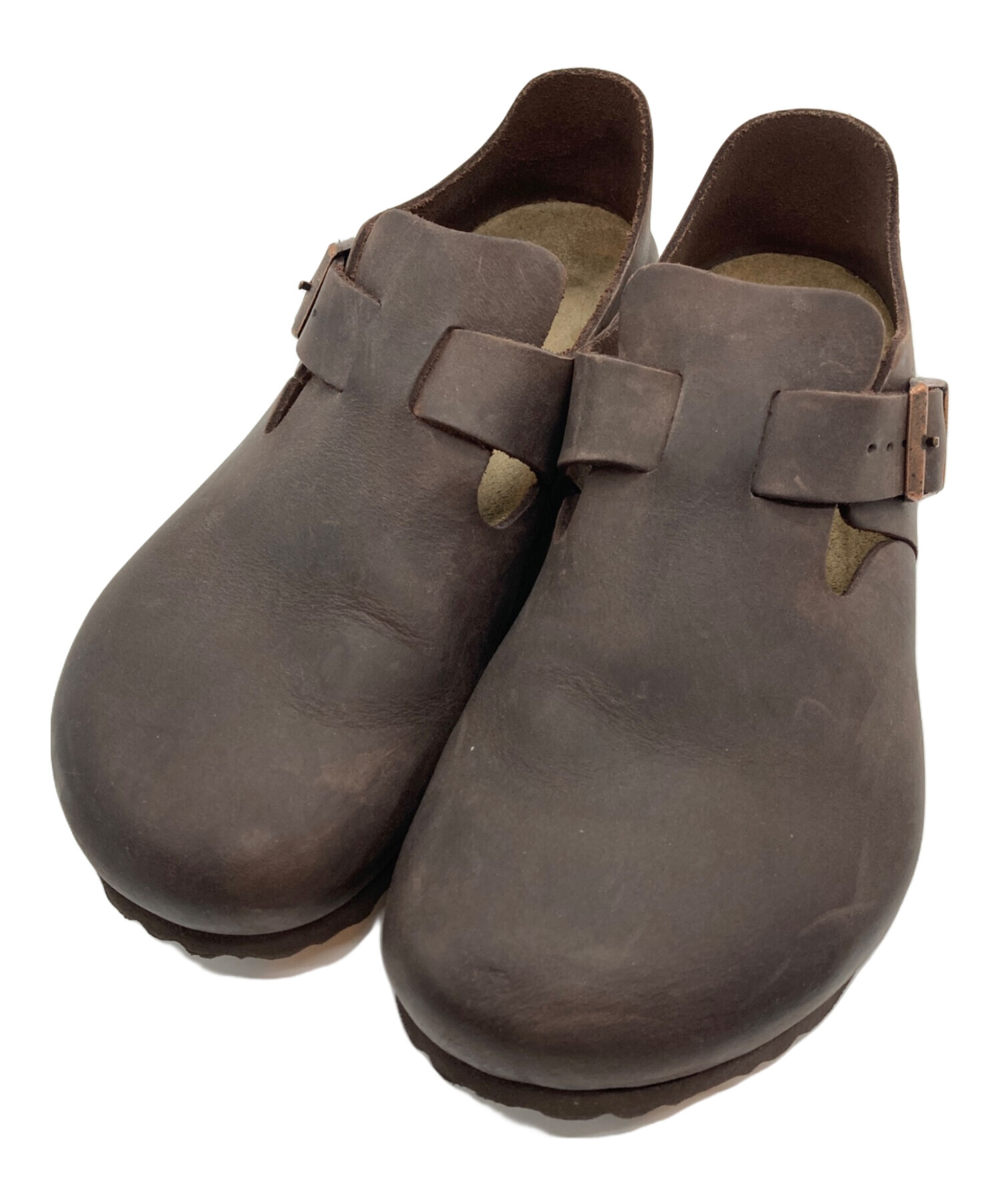 『BIRKENSTOCK』ビルケンシュトック London 40 未使用品 中古・古着通販】BIRKENSTOCK (ビルケンシュトック) london ブラウン