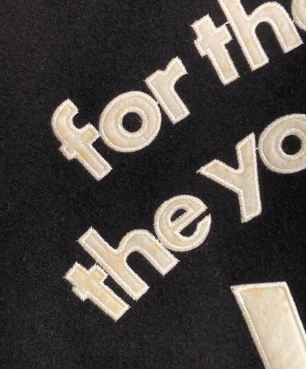 美品 ウェアラバウツ 名作 ねじれ スタジャン 希少モデル 袖レザー ウール 美品 ウェアラバウツ 名作 ねじれ スタジャン 希少モデル 袖レザー