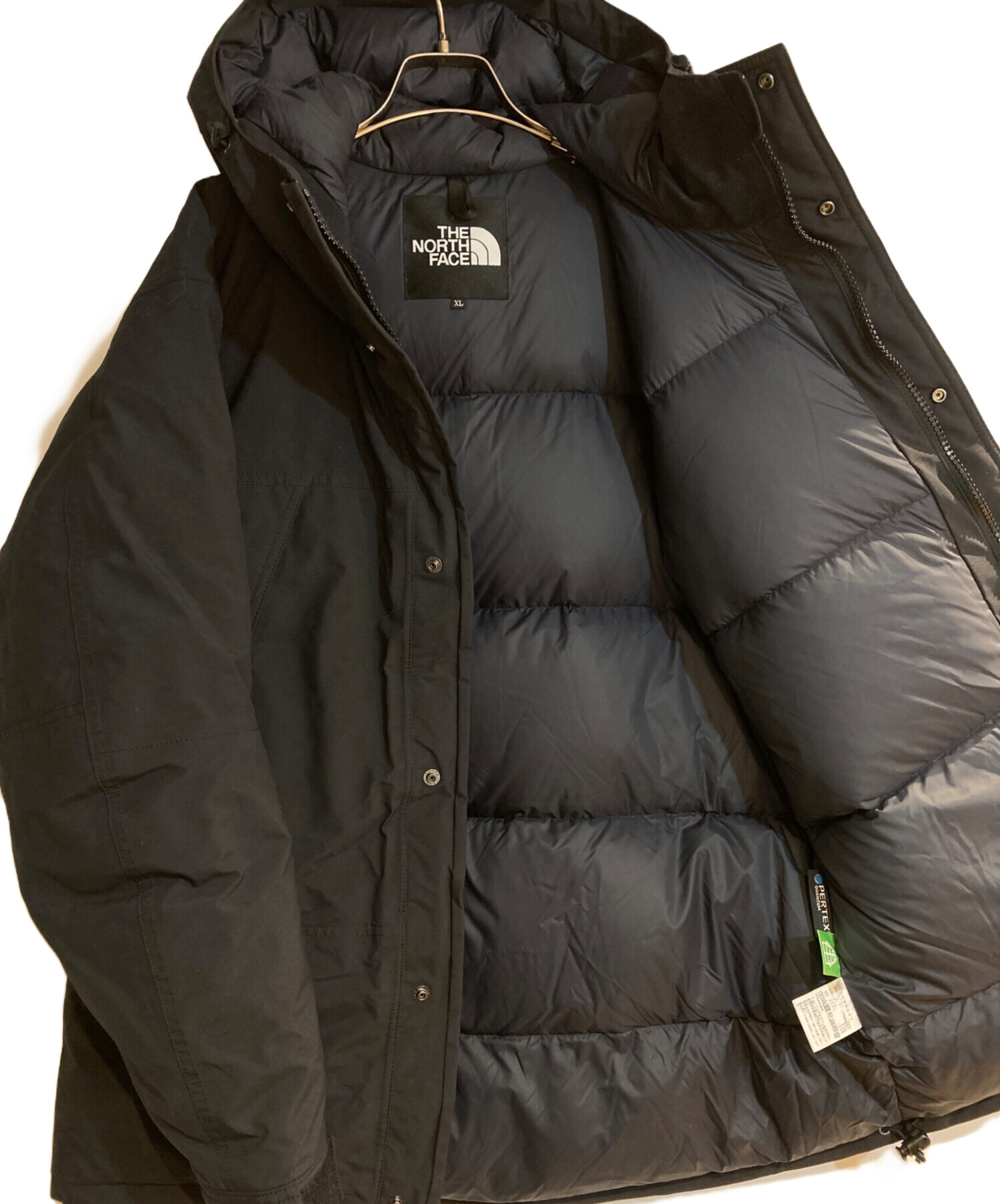 ★送料無料 ノースフェイス ダウンジャケット L ブラック 中古美品★ 中古・古着通販】THE NORTH FACE (ザ ノース フェイス) ダウン