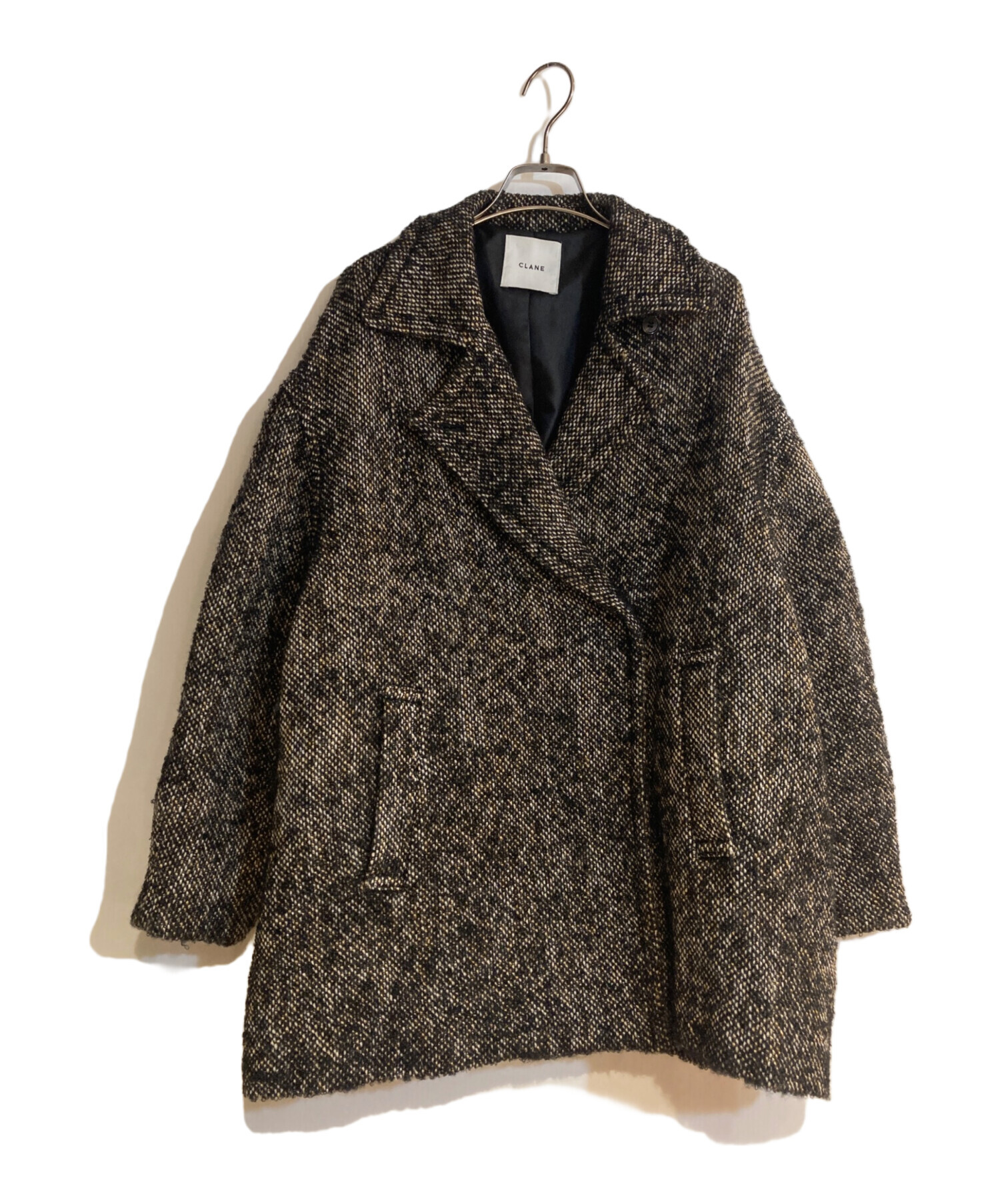 中古・古着通販】CLANE (クラネ) ミックスループツイードボックス