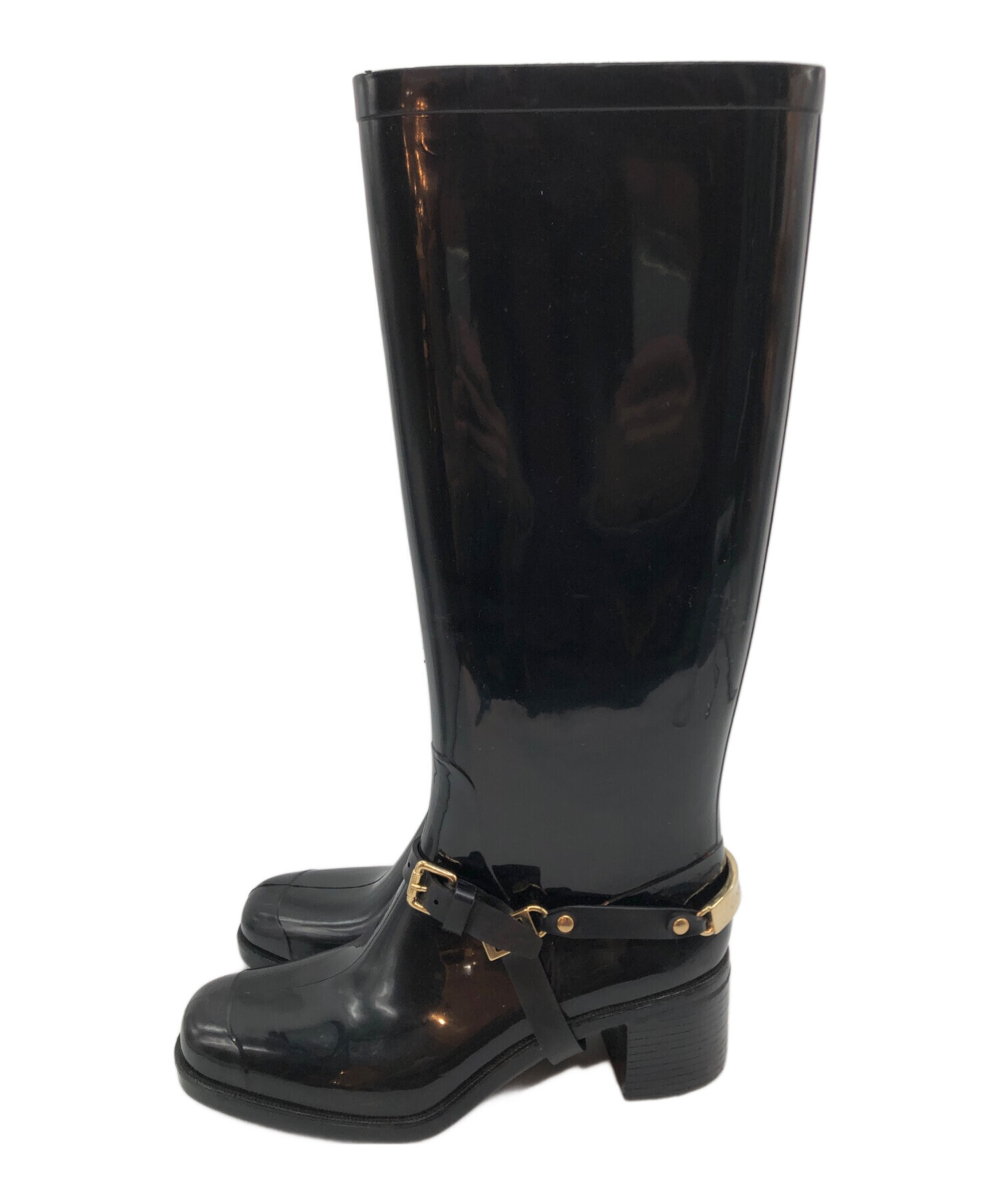 中古・古着通販】JIMMY CHOO (ジミーチュウ) ラバージョッパーブーツ