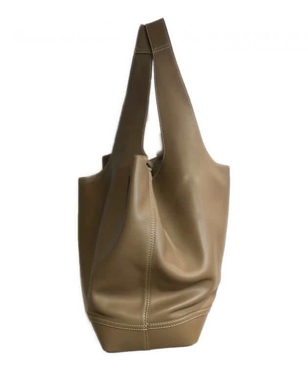 中古・古着通販】VASIC (ヴァジック) MASKレザートートバッグ ブラウン