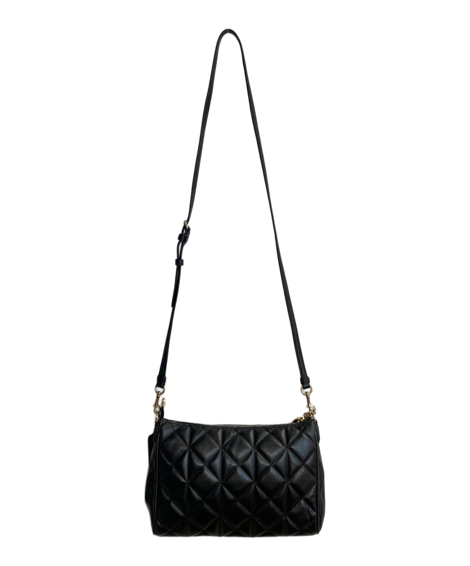 Coach コーチ キルティングレザー ショルダーバッグ カメラバッグ