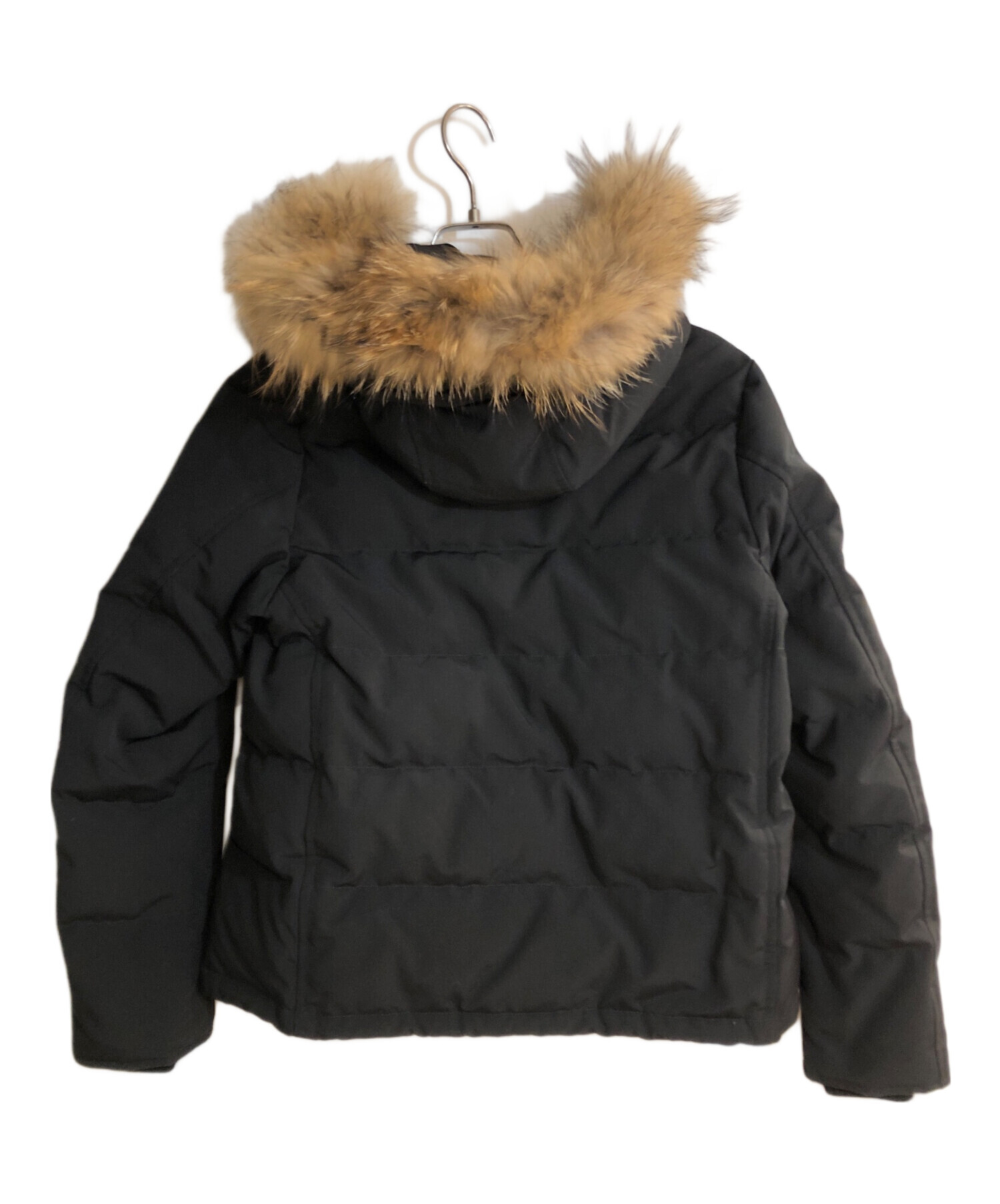 DANTON ダントン ブラック ダウンジャケット ショート 36 中古・古着通販】DANTON (ダントン) SHORT DOWN JACKET/ショートダウン