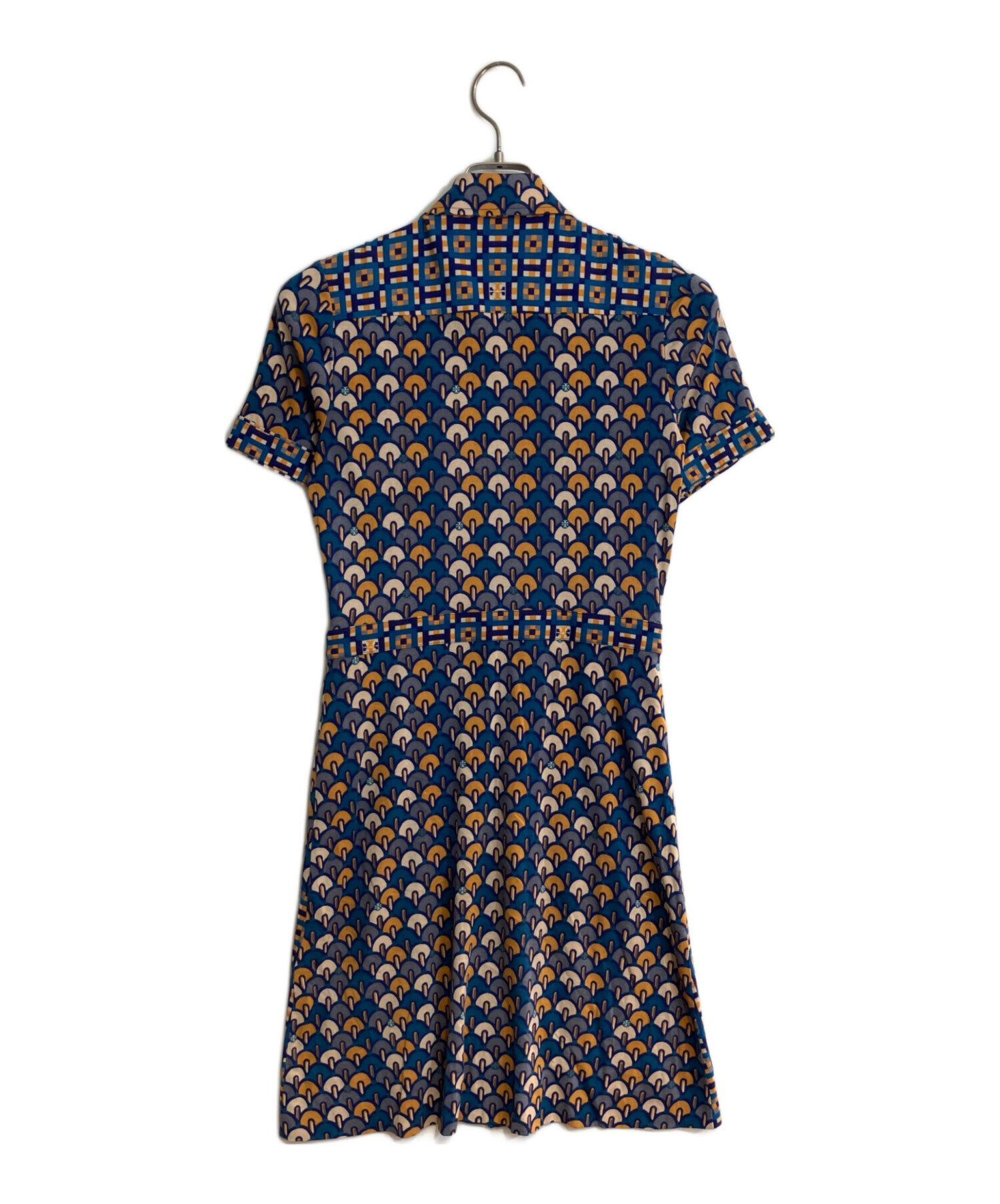 中古・古着通販】TORY BURCH (トリーバーチ) 総柄シルクワンピース