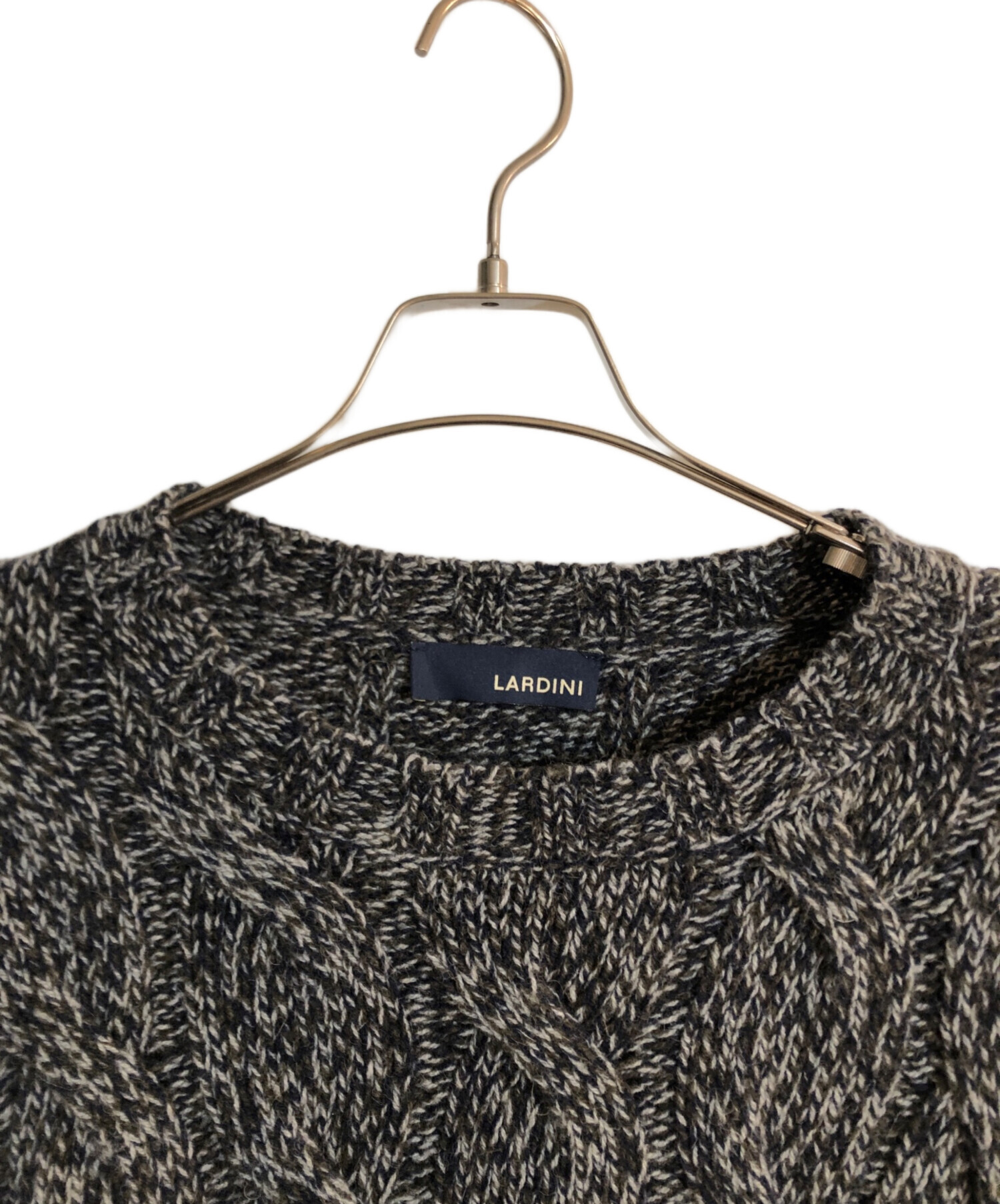 中古・古着通販】LARDINI (ラルディーニ) アルパカブレンドケーブル