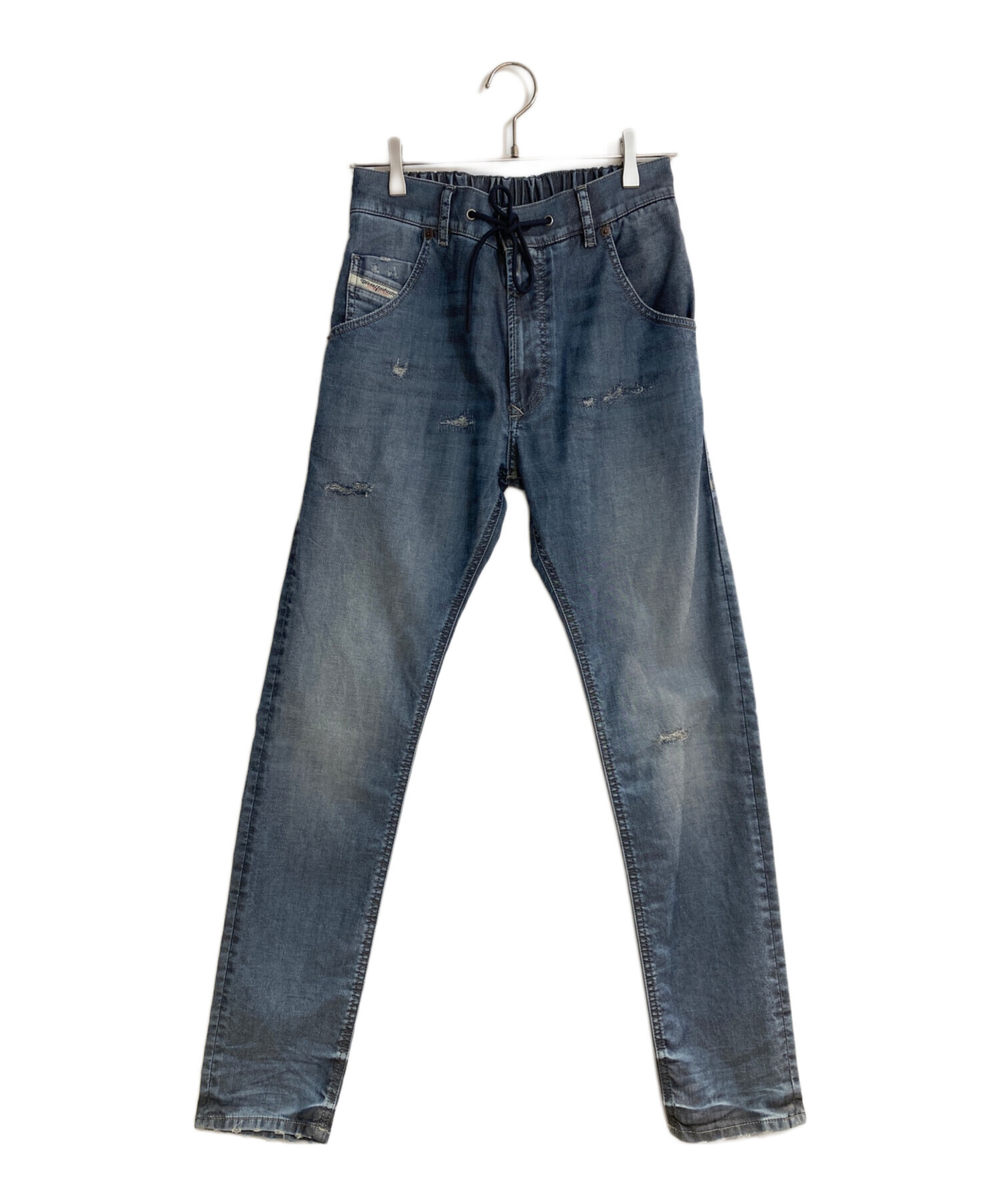 ディーゼル DIESEL KROOLEY パンツ ジョグジーンズ デニム 28 ダーク 