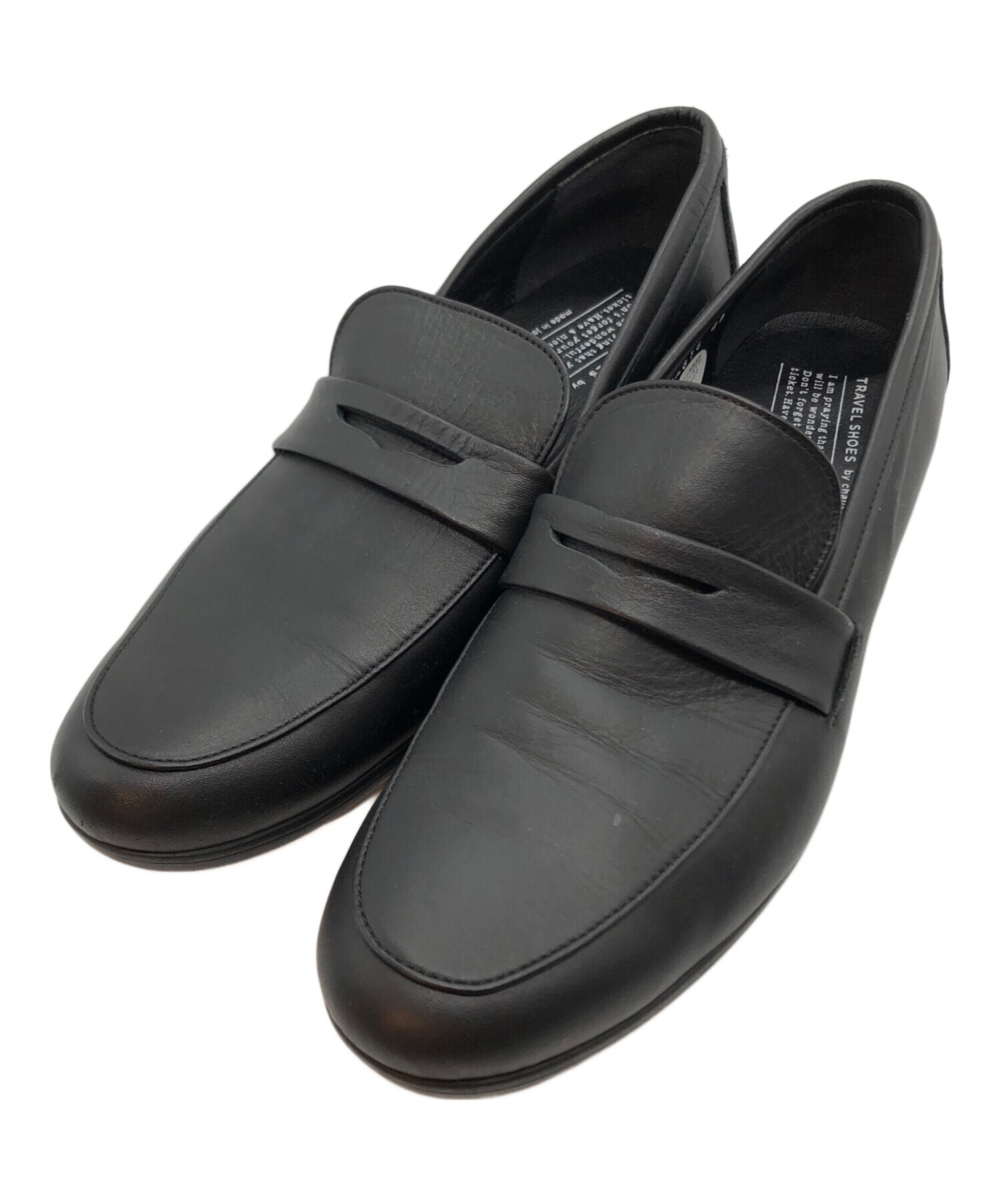中古・古着通販】chausser (ショセ) ローファー ブラック サイズ:40 