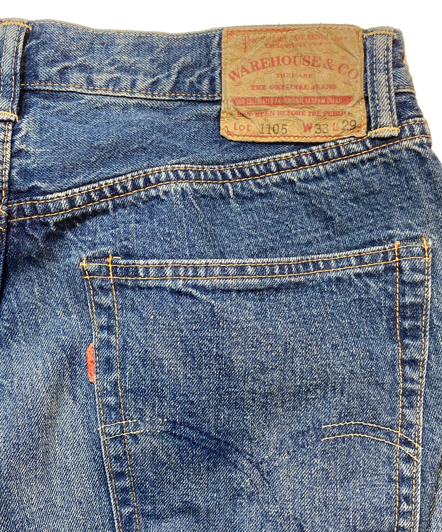 中古・古着通販】WAREHOUSE (ウエアハウス) 1105 2ND-HANDデニムパンツ 
