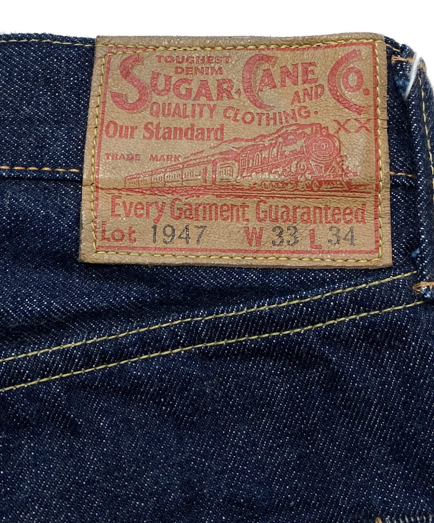 中古・古着通販】SUGAR CANE (シュガーケーン) 14.25oz. DENIM 1947 