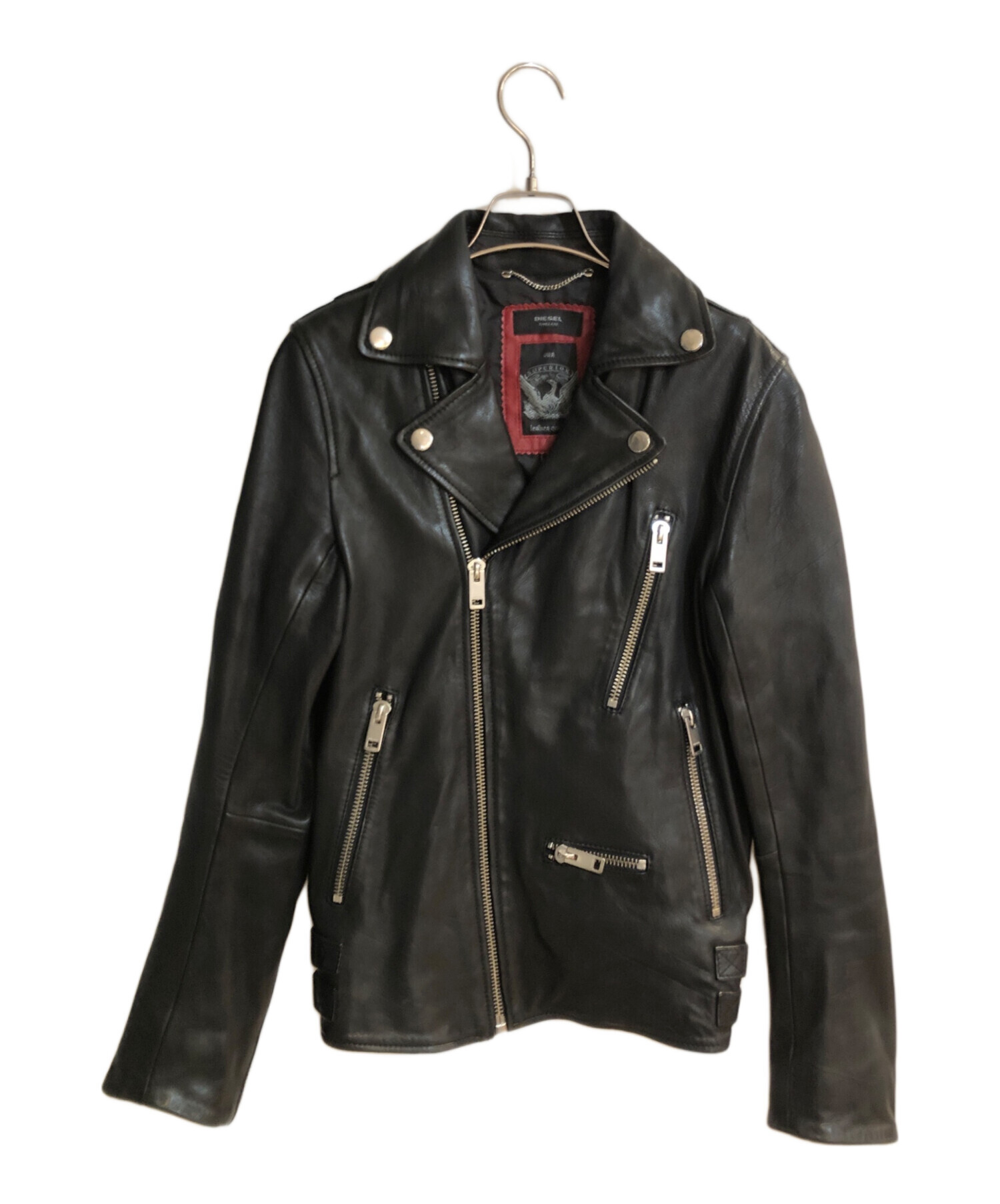 中古・古着通販】DIESEL (ディーゼル) TIMELESS/ダブルライダース