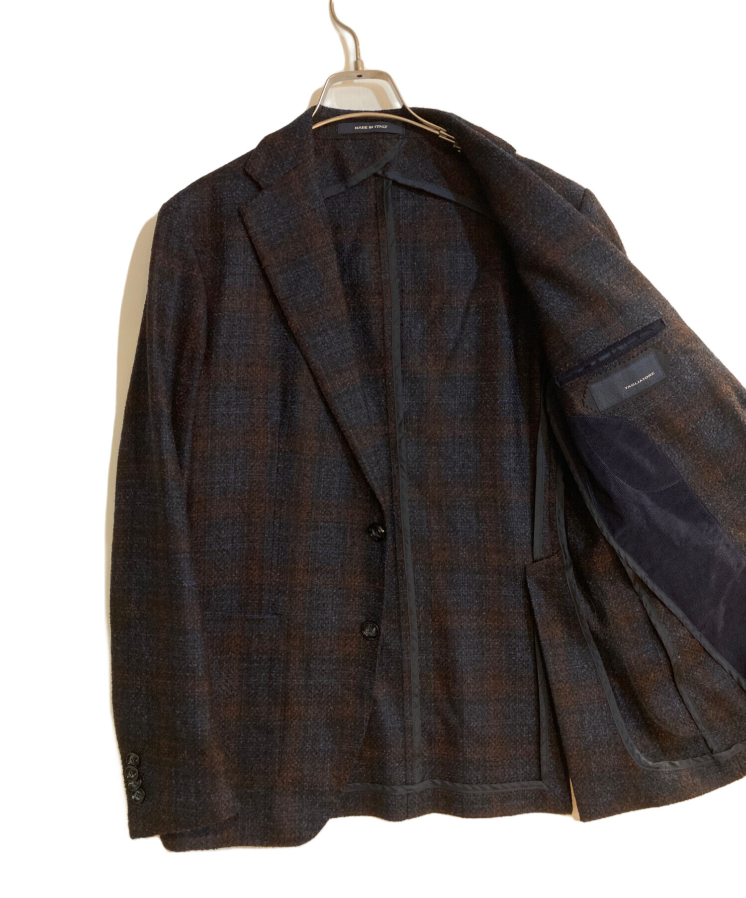 中古・古着通販】TAGLIATORE (タリアトーレ) ガンクラブチェック