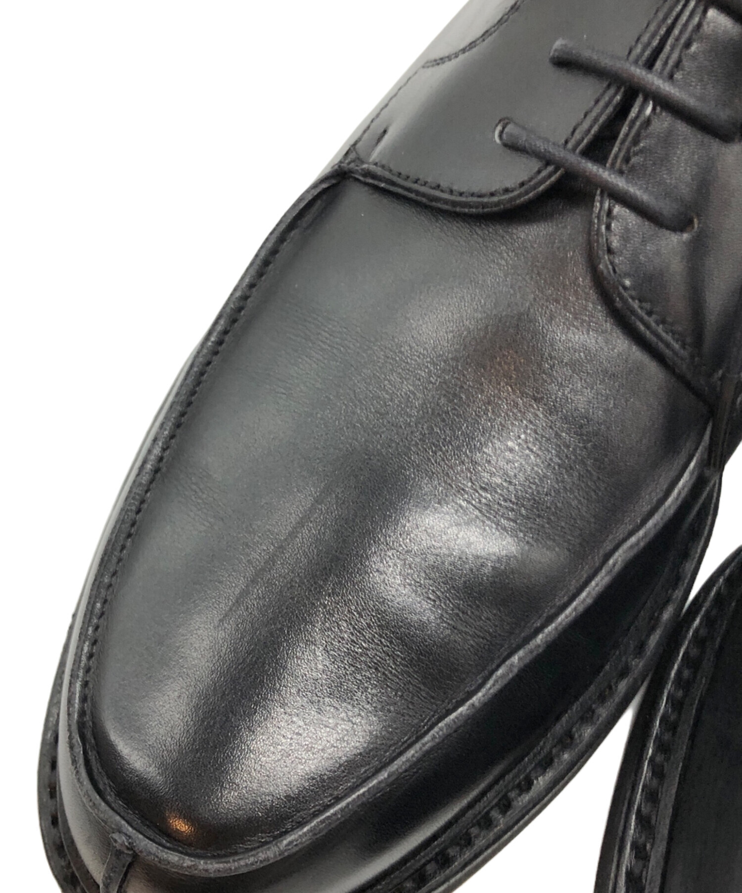 中古・古着通販】berwick (バーウィック) シボ革Uチップレザーシューズ 中古・古着通販】berwick (バーウィック) シボ革Uチップレザーシューズ