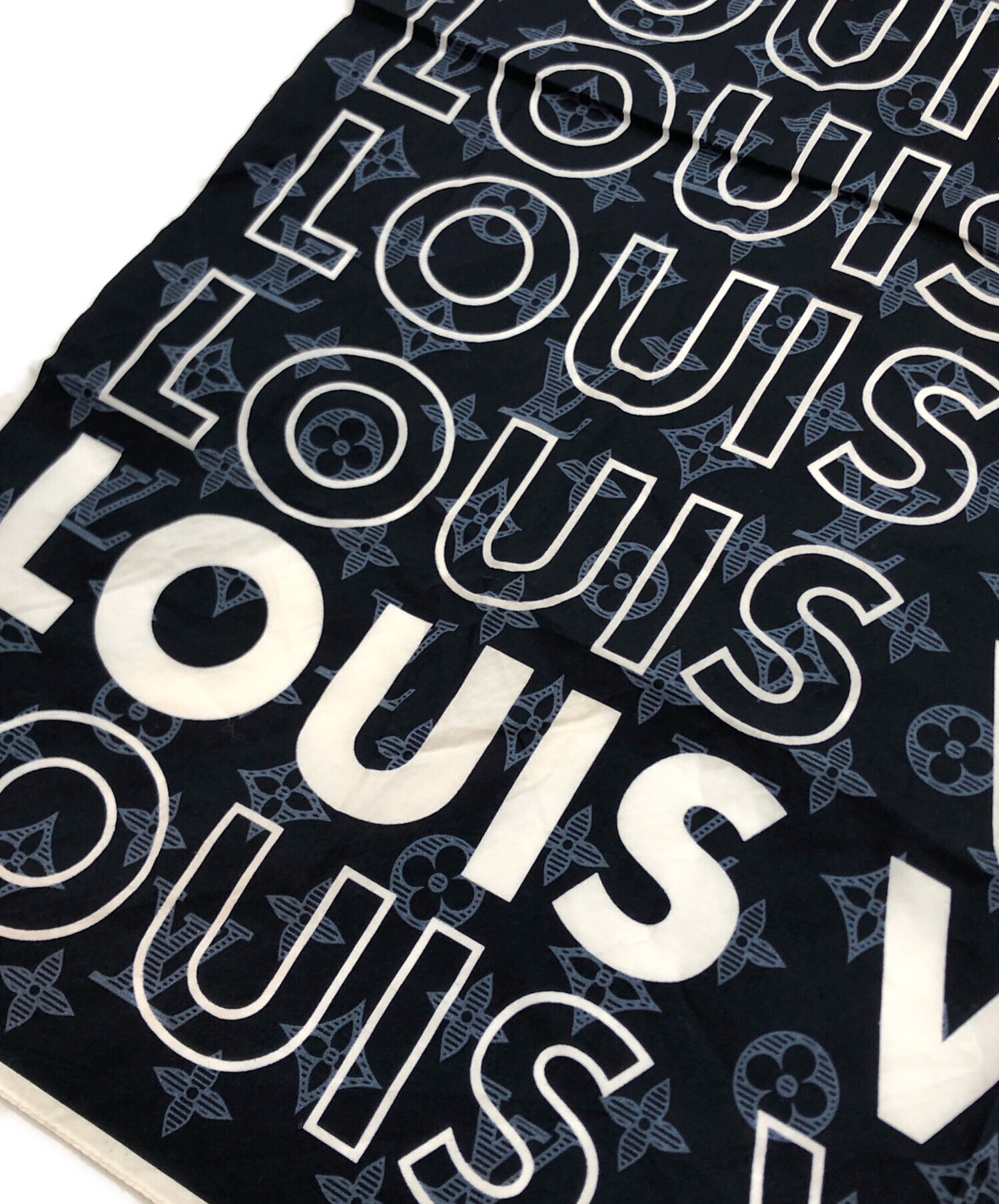 LOUIS VUITTON　コットンスカーフ 中古・古着通販】LOUIS VUITTON (ルイ ヴィトン) コットンスカーフ