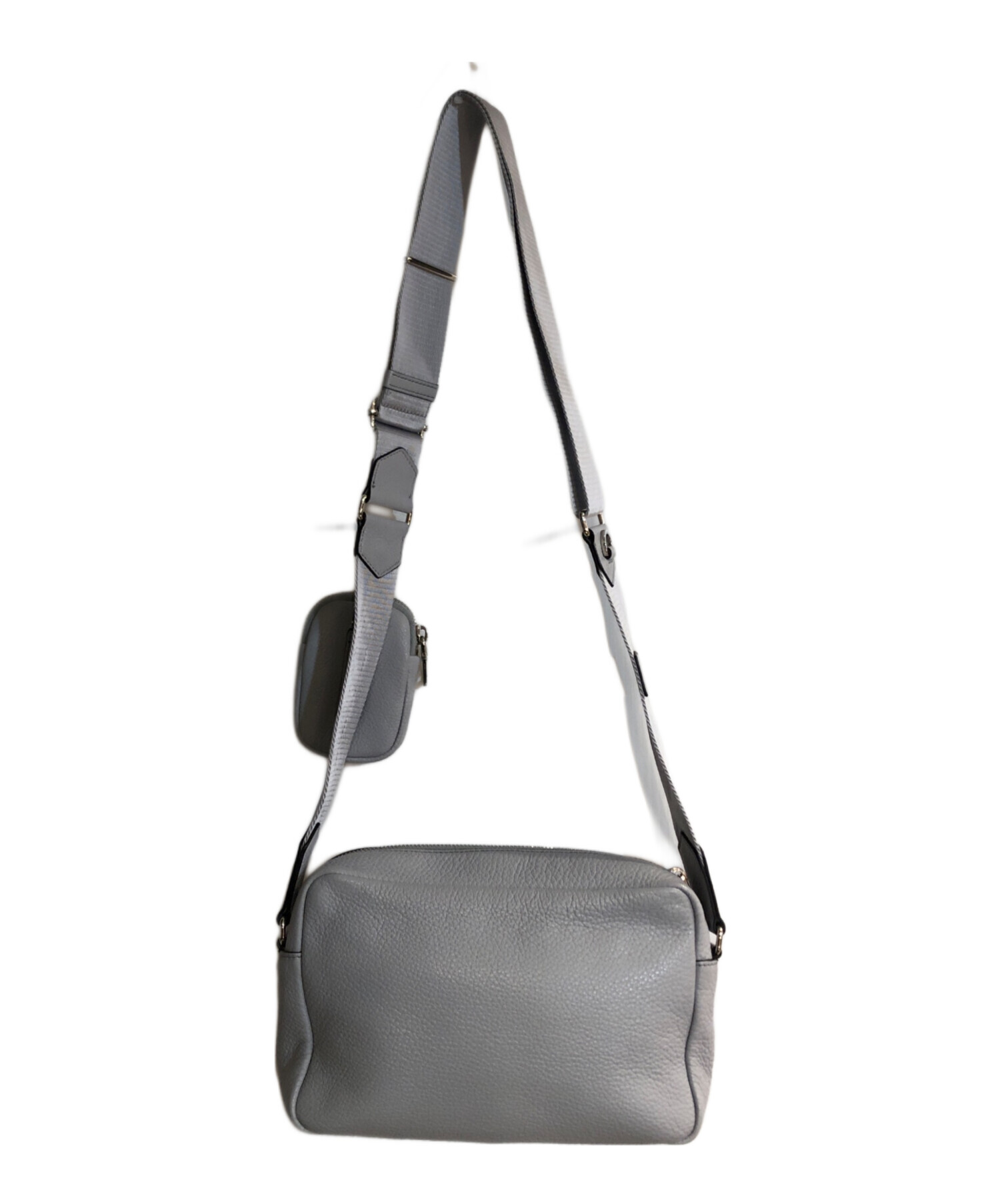 中古・古着通販】PRADA (プラダ) ショルダーバッグ スカイブルー