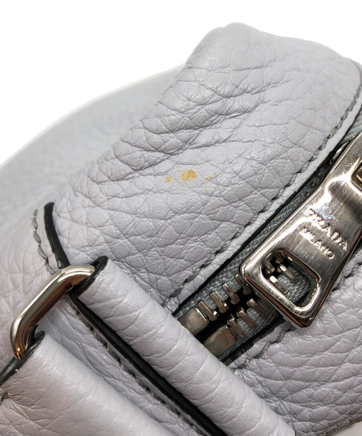中古・古着通販】PRADA (プラダ) ショルダーバッグ スカイブルー