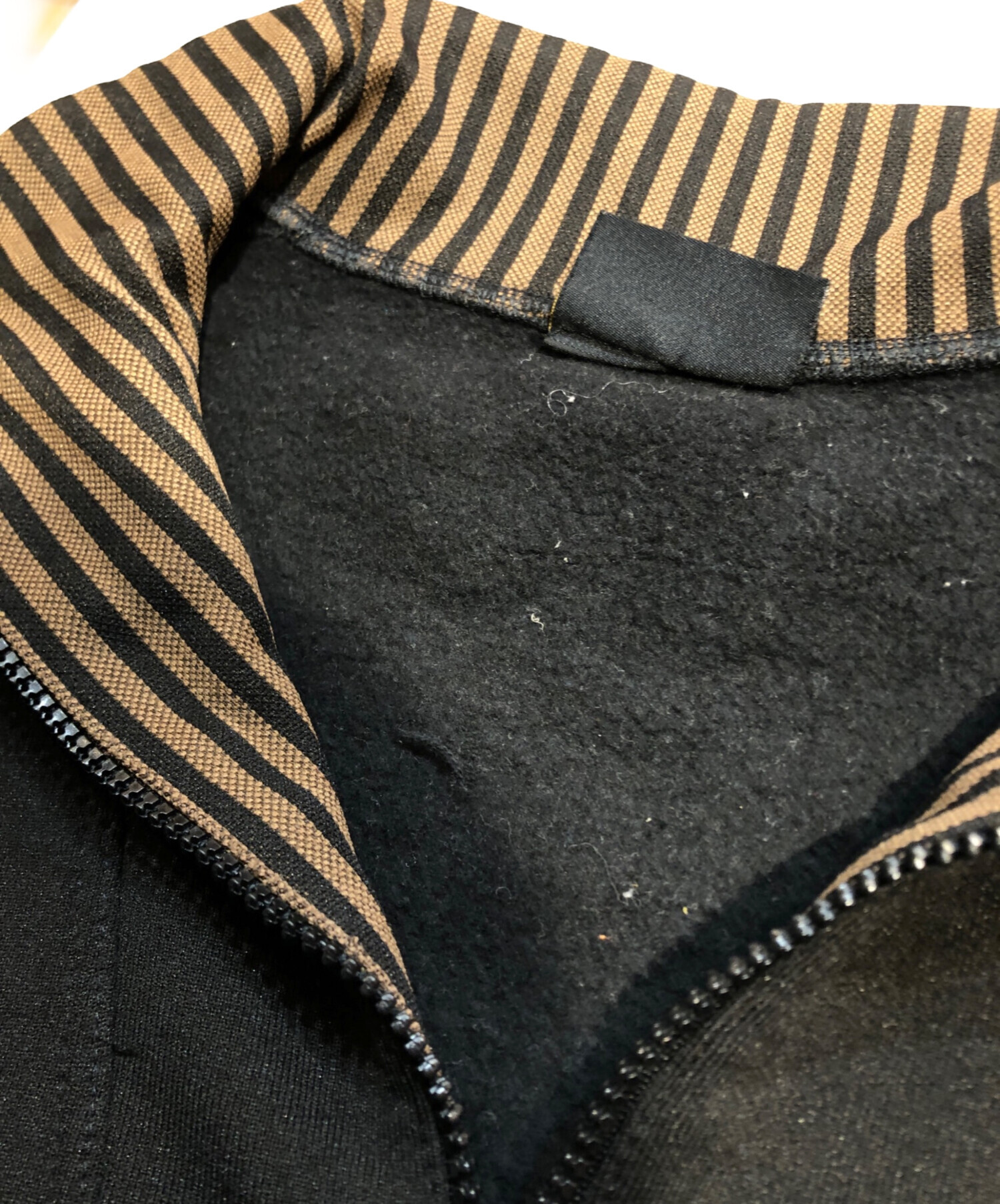 中古・古着通販】FENDI (フェンディ) ロゴ刺繍ハーフジップスウェット