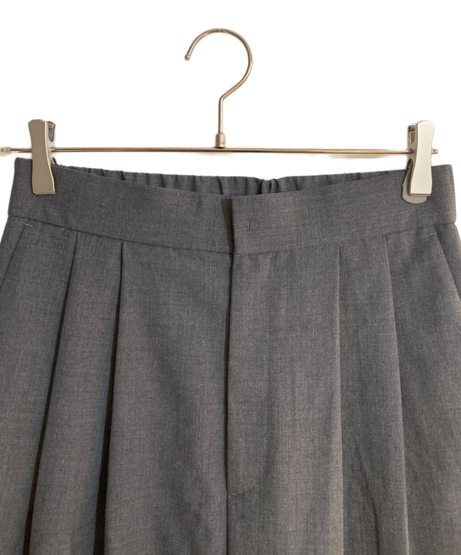 中古・古着通販】ATON (エイトン) TECHNO WOOL TWILL タックイージー 