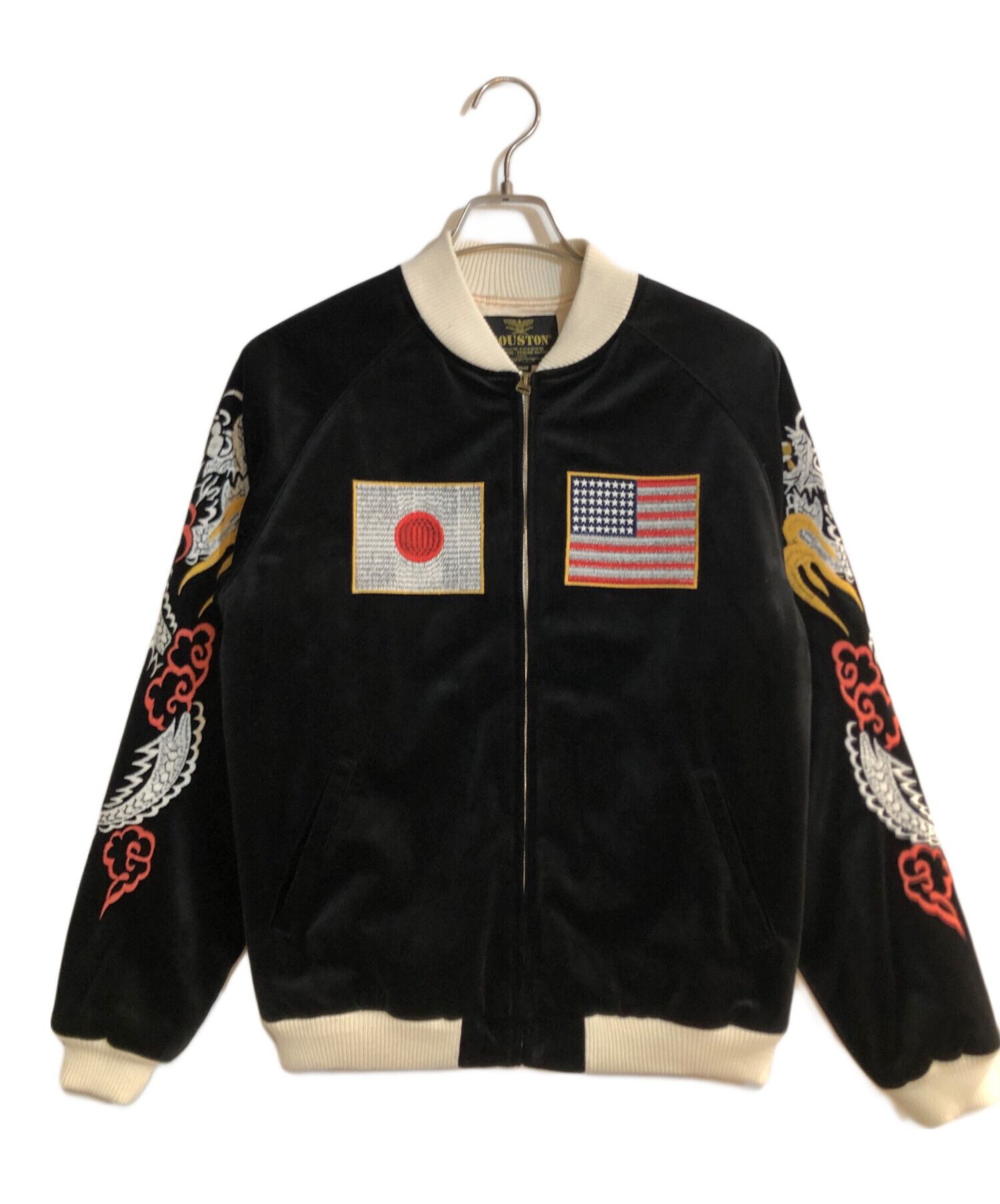 中古・古着通販】HOUSTON (ヒューストン) 別珍スカジャン「NATIONAL