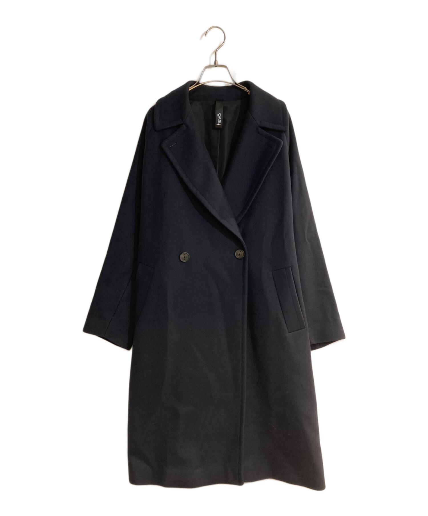 中古・古着通販】HEVO (イーヴォ) BRINDISI ベルテッドダブルブレスト