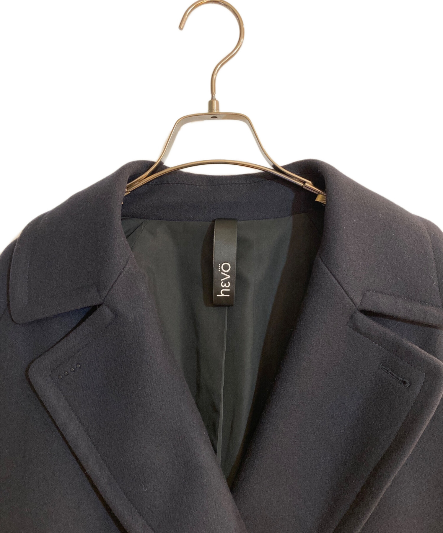 中古・古着通販】HEVO (イーヴォ) BRINDISI ベルテッドダブルブレスト