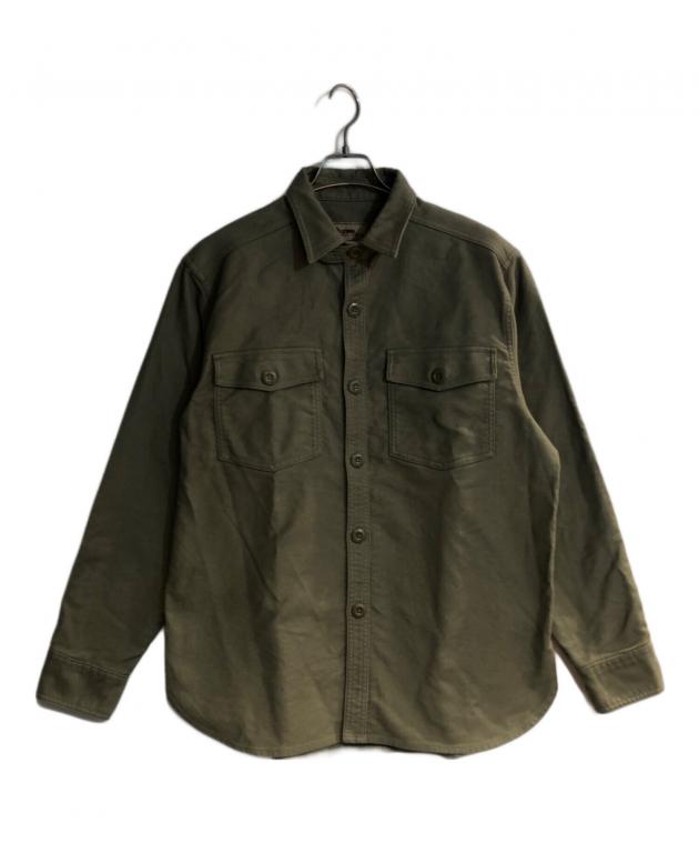 ナイジェルケーボン / ビッグシャツ - モールスキン 中古・古着通販】NIGEL CABOURN (ナイジェルケーボン) LYBRO SH02 BIG