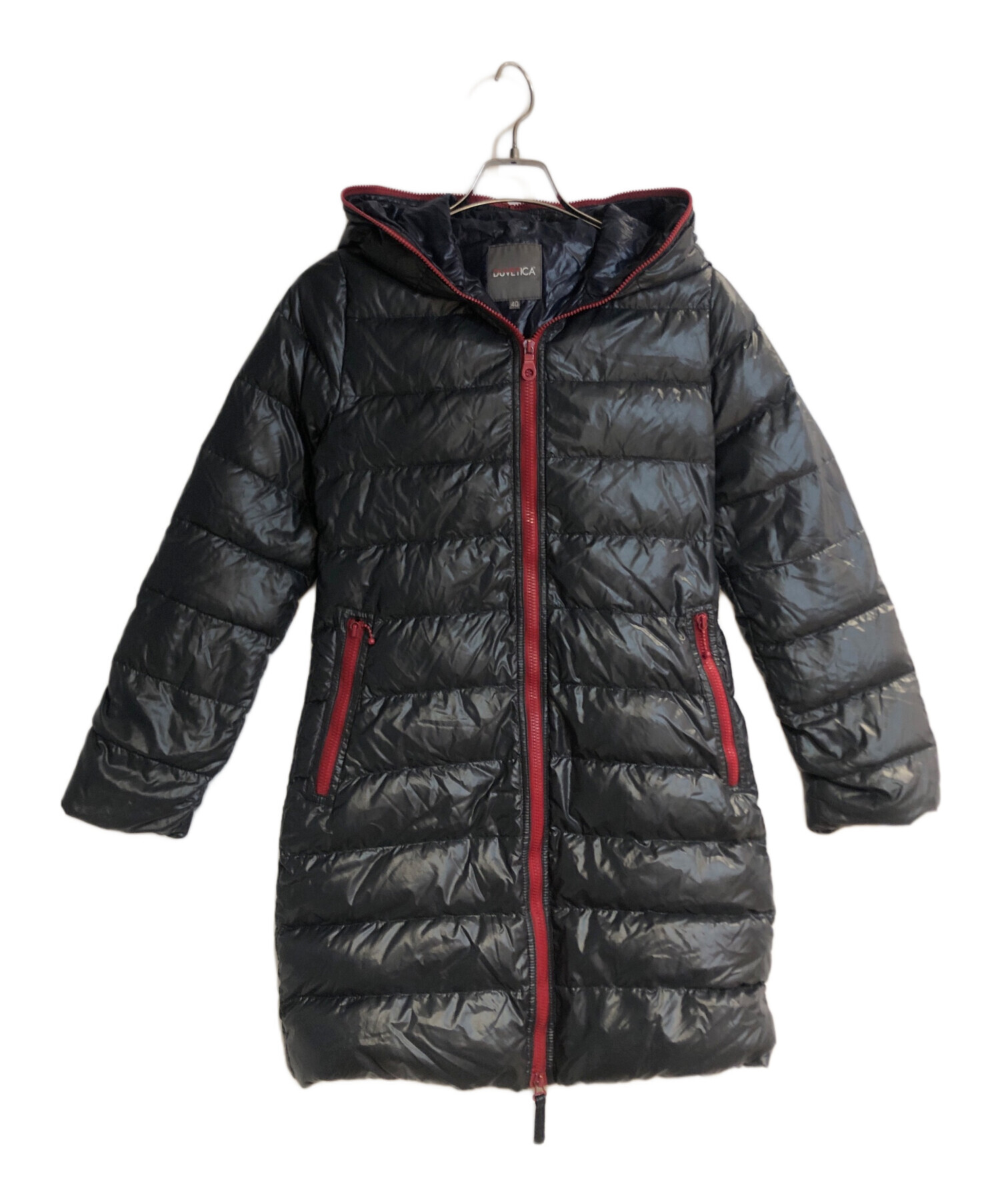 duvetica デュベティカ ACE ダウンコート 40 ブラック 中古・古着通販】DUVETICA (デュベティカ) ACEダウンコート ブラック