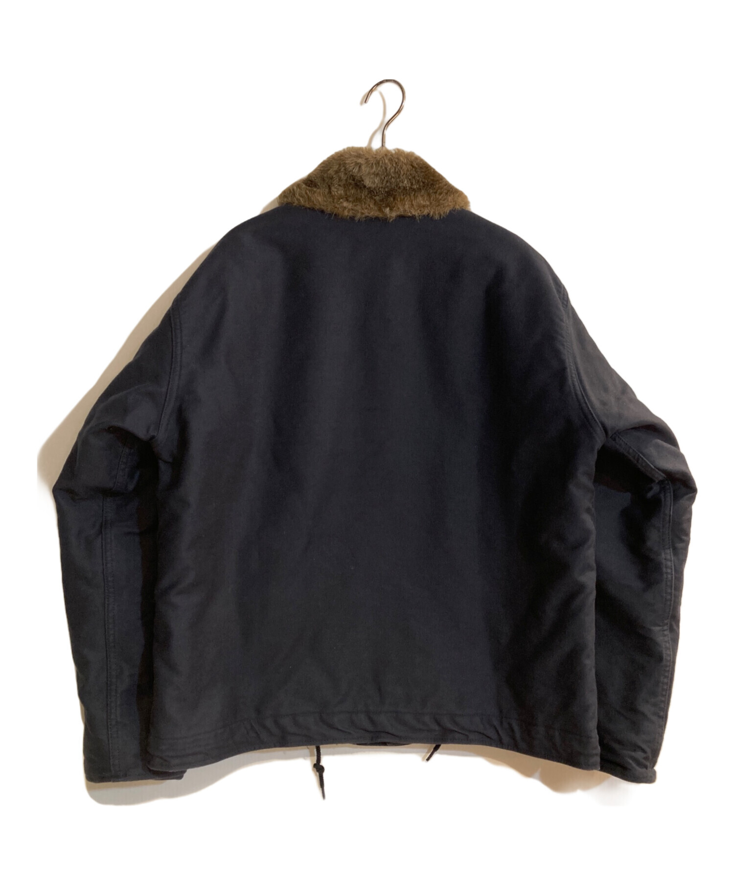 中古・古着通販】HOUSTON (ヒューストン) N-1 DECK JACKET ネイビー