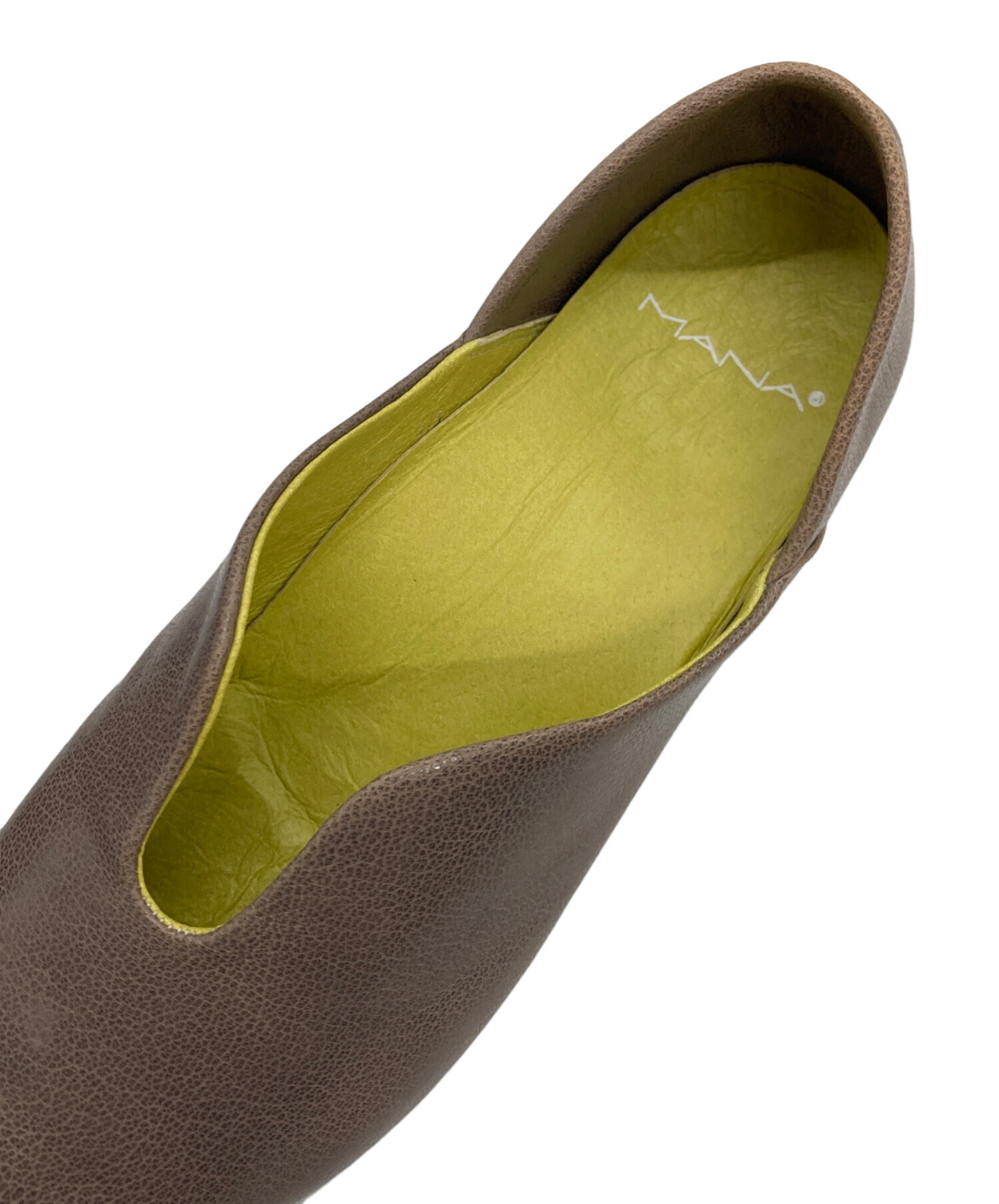 中古・古着通販】MANA (マナ) ふかふかバブーシュ ブラウン サイズ:35