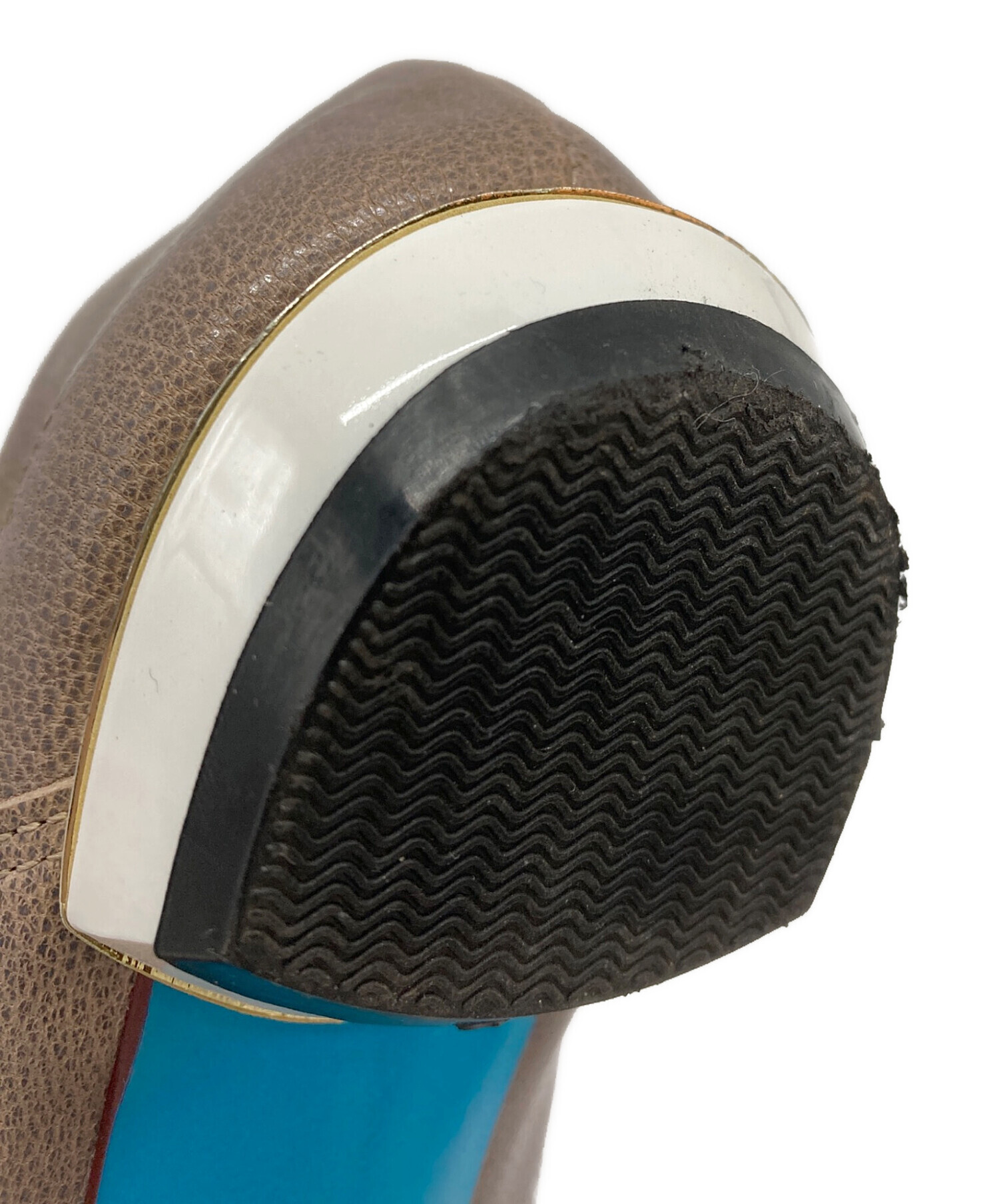 中古・古着通販】MANA (マナ) ふかふかバブーシュ ブラウン サイズ:35