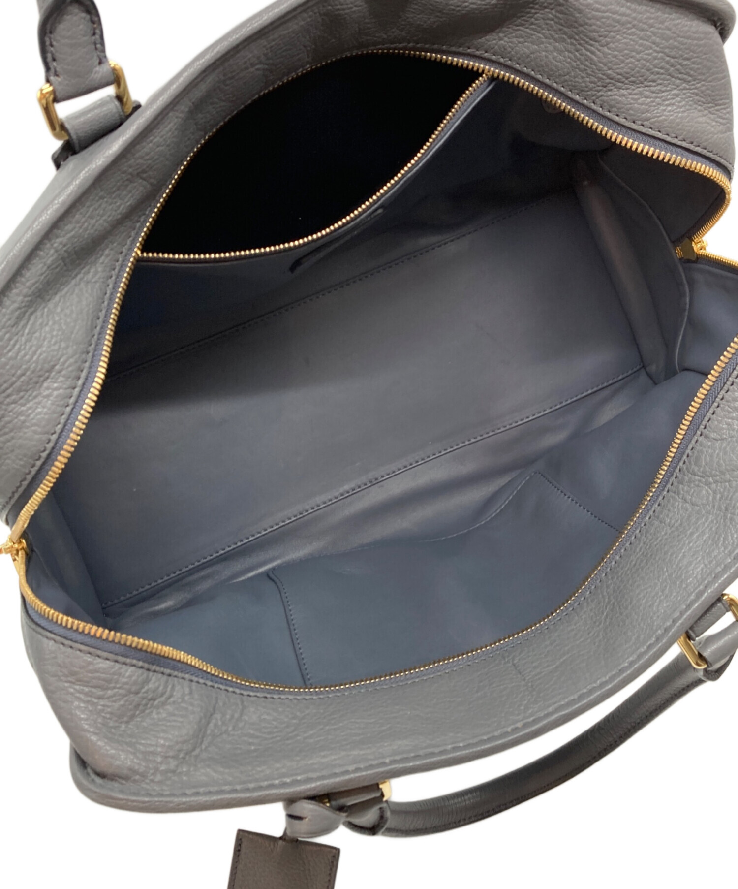 中古・古着通販】LOEWE (ロエベ) アマソナ28ハンドバッグ ブルー 