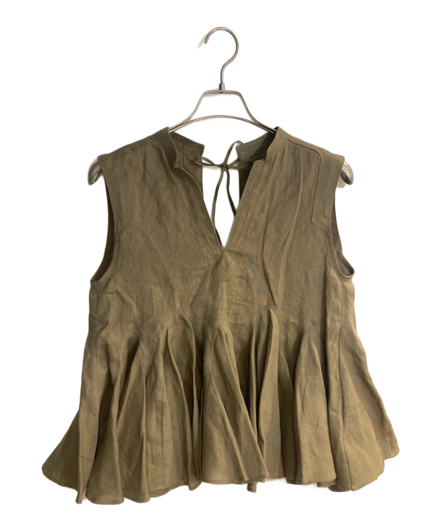 中古・古着通販】Chaos (カオス) チャンパカノースリーブブラウス