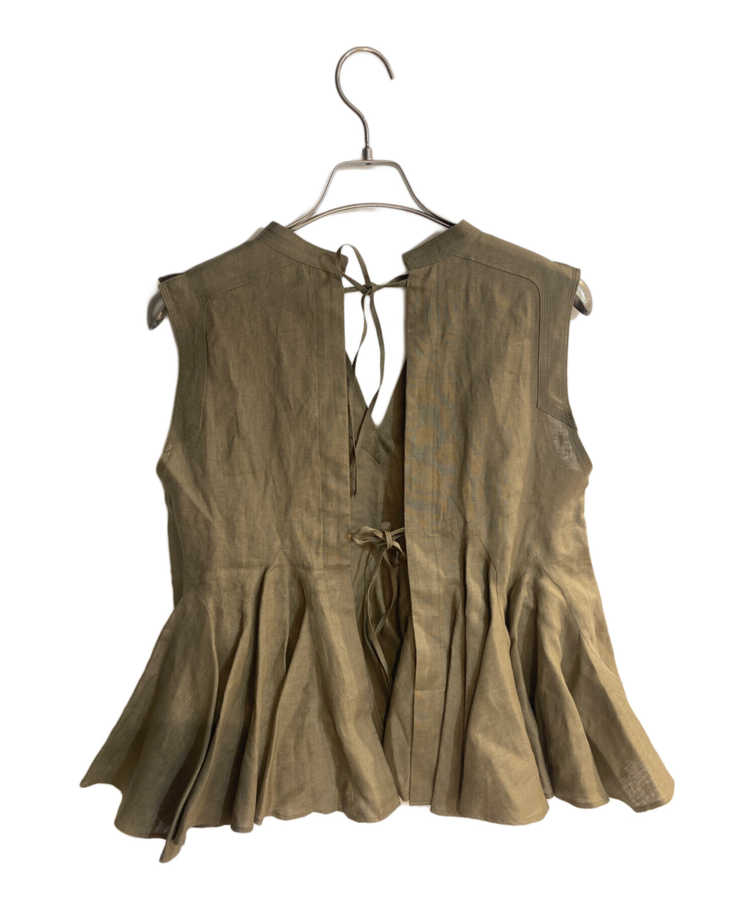 中古・古着通販】Chaos (カオス) チャンパカノースリーブブラウス