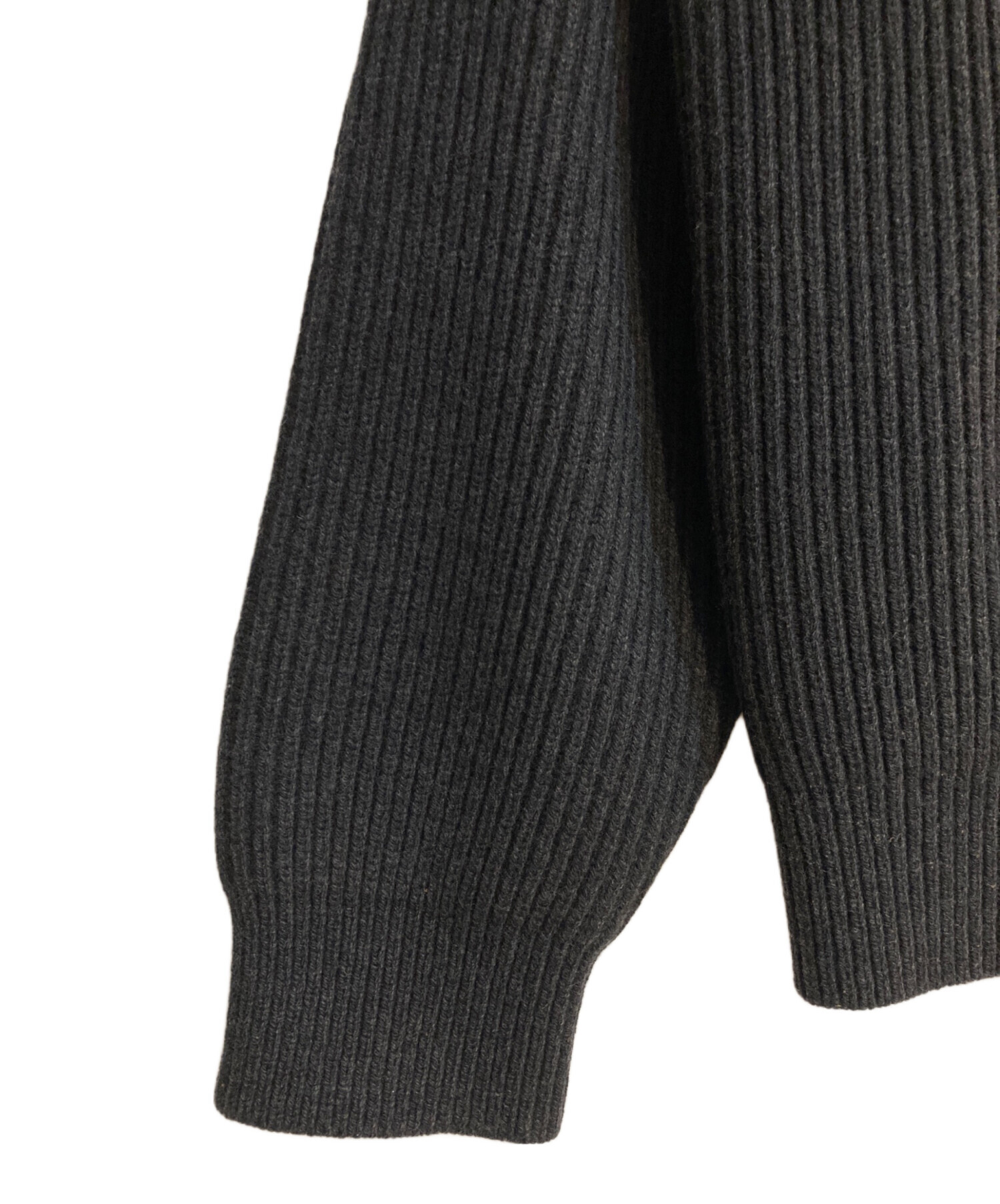 中古・古着通販】AURALEE (オーラリー) SUPER FINE WOOL RIB KNIT BIG