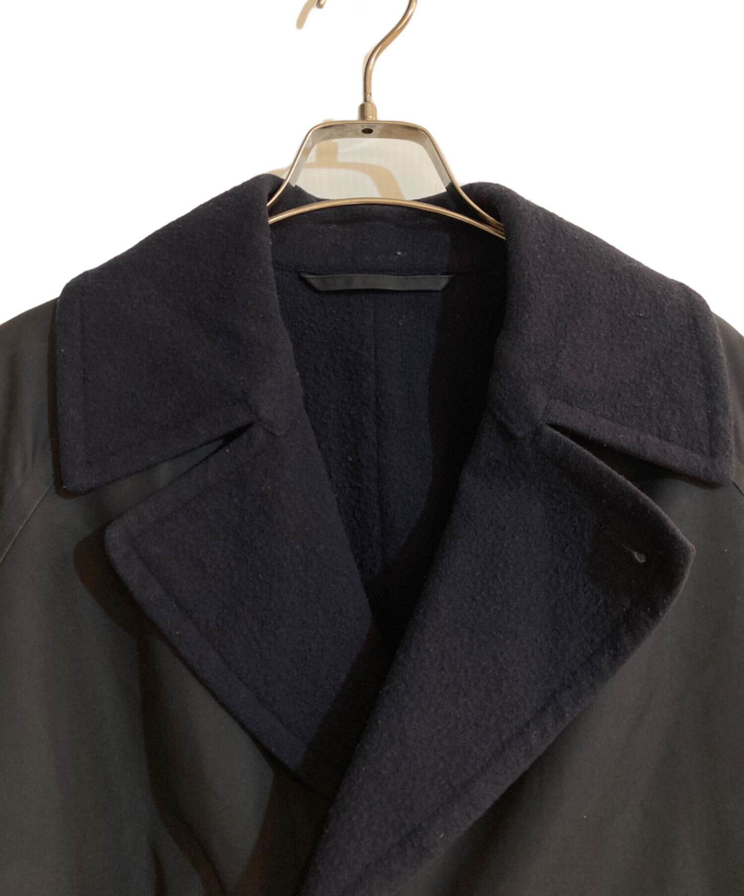 中古・古着通販】COMOLI (コモリ) タイロッケンコート ブラック