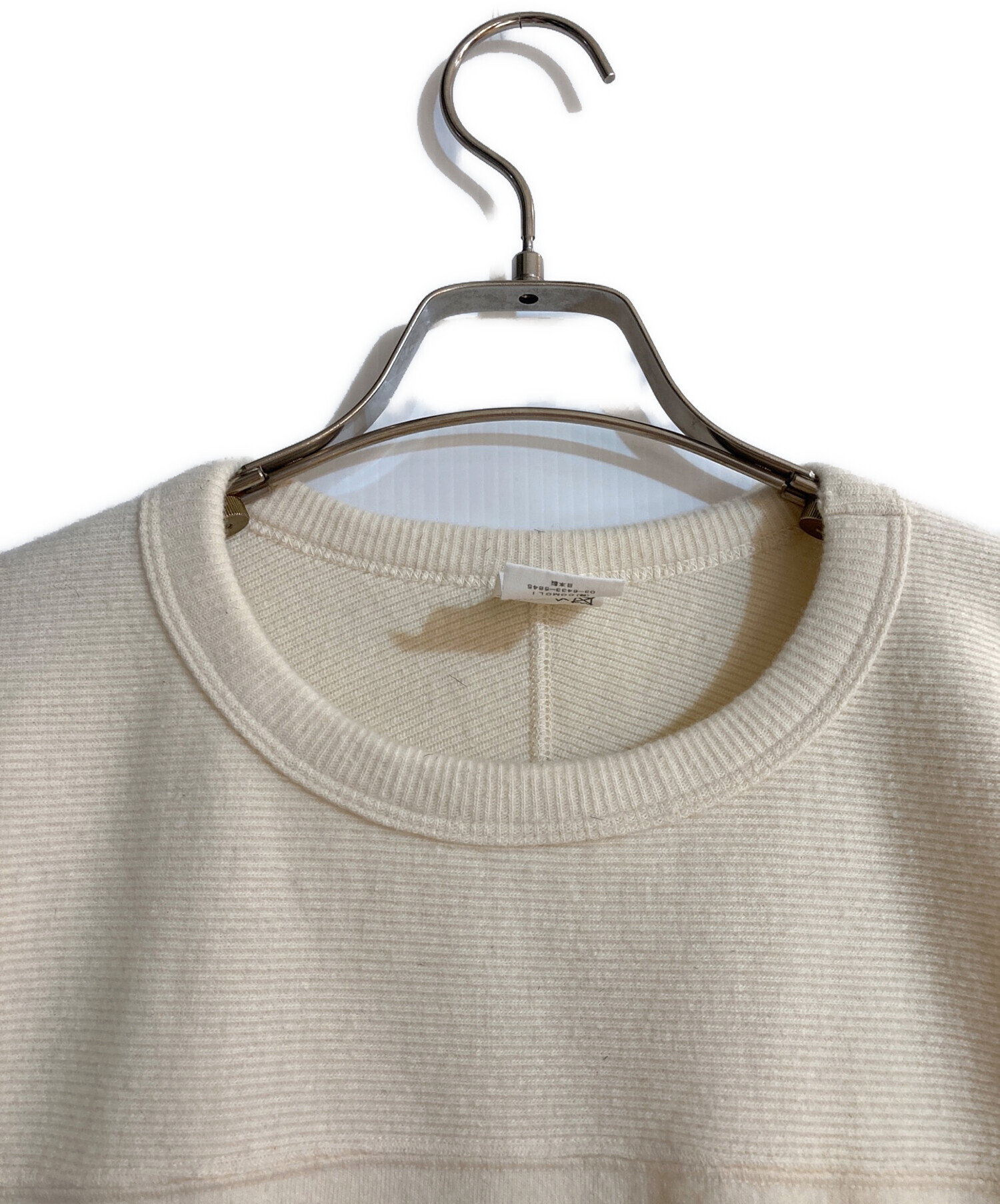 中古・古着通販】COMOLI (コモリ) ウールフットボールTシャツ 