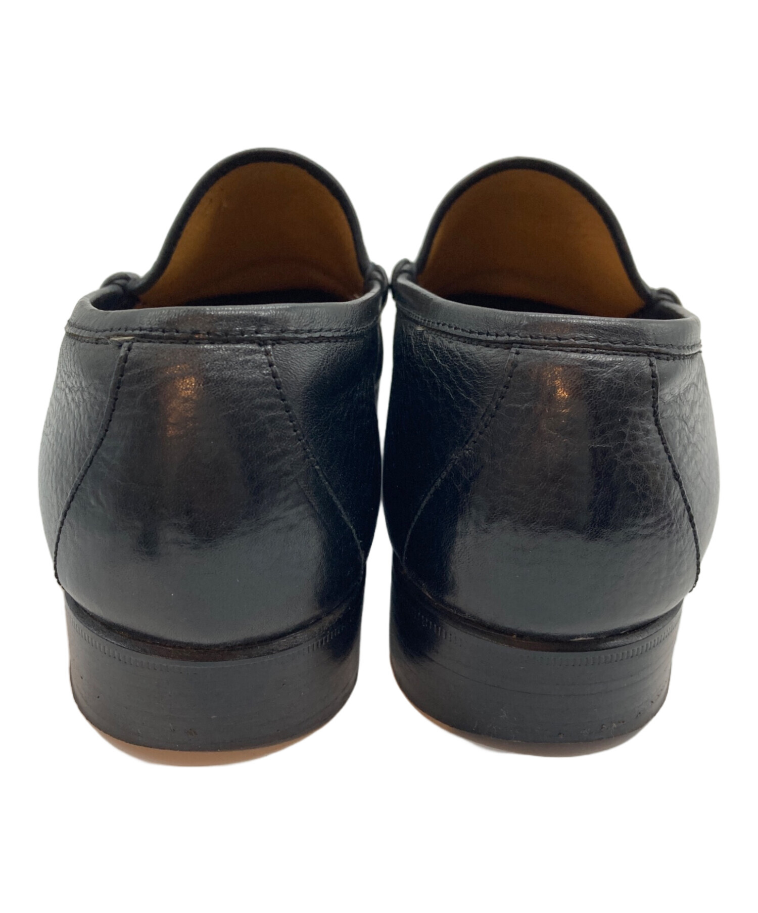 グッチ　ホースビットローファー　レザー　ブラック　42 中古・古着通販】GUCCI (グッチ) ホースビットローファー ブラック