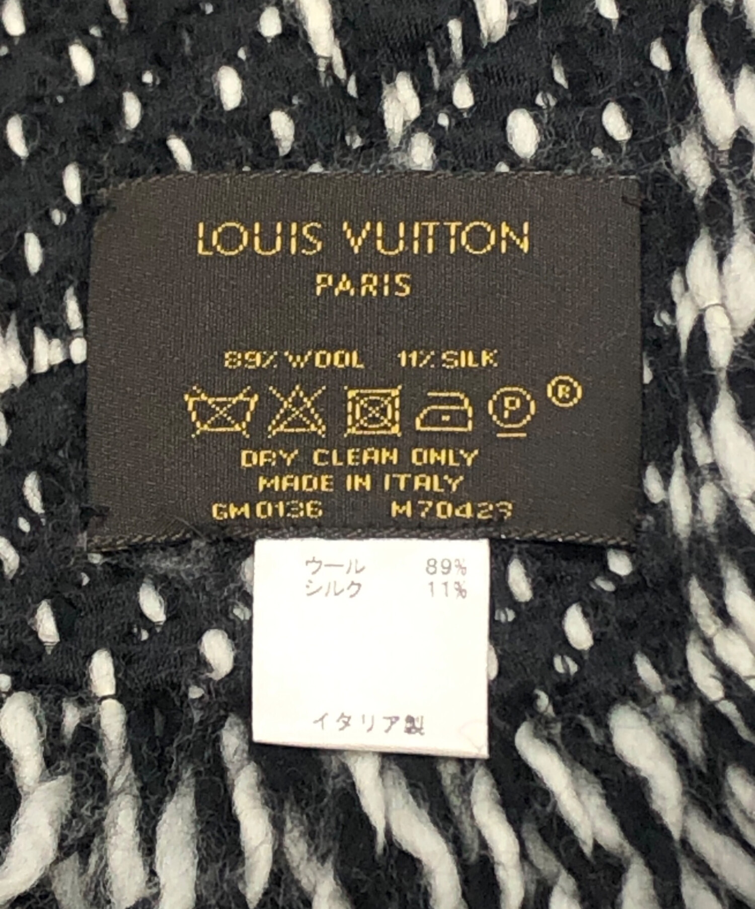 中古・古着通販】LOUIS VUITTON (ルイ ヴィトン) エシャルプ・ロゴ