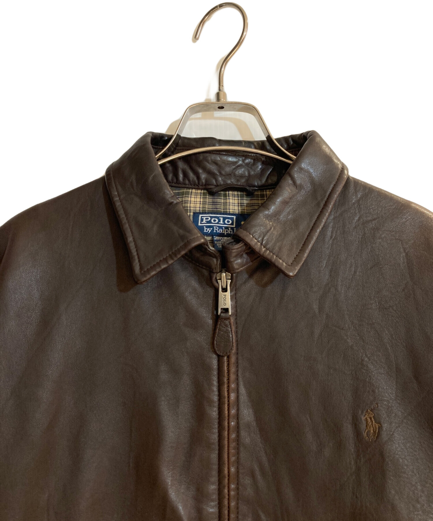 中古・古着通販】POLO RALPH LAUREN (ポロ・ラルフローレン) レザー