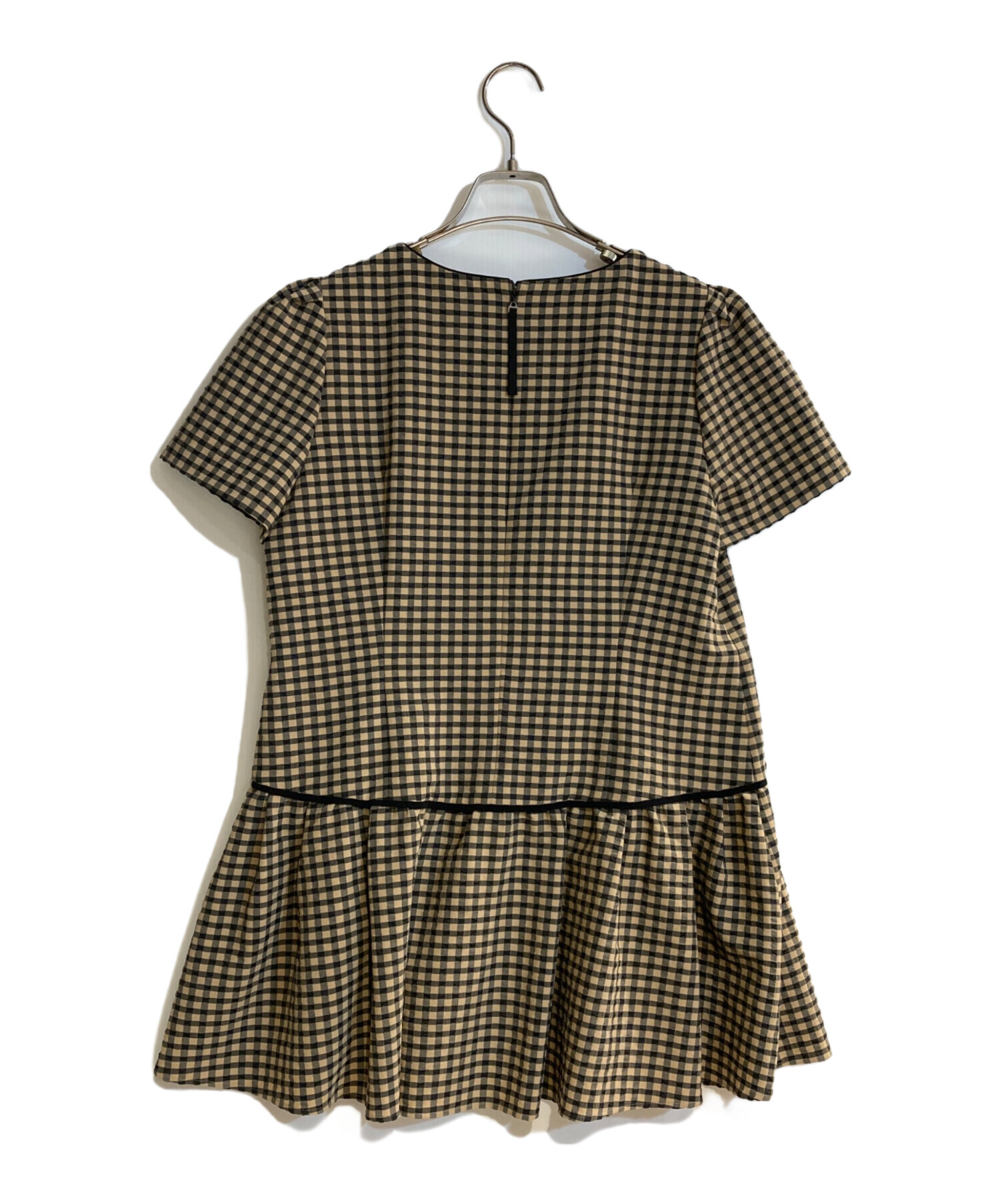 中古・古着通販】TO BE CHIC (トゥービーシック) ギンガムチェック