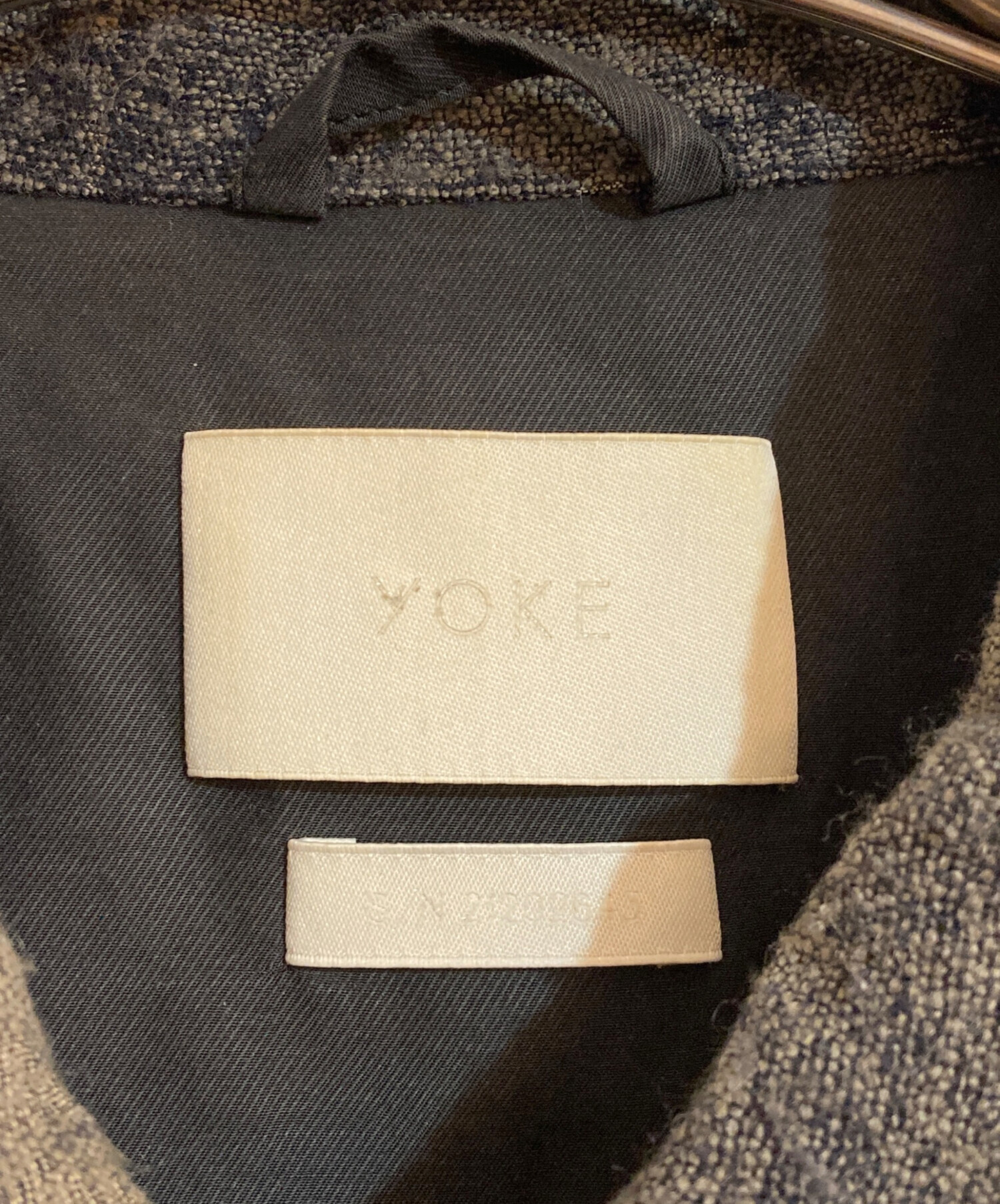 中古・古着通販】YOKE (ヨーク) ROTHKO JQ LOOSED ZIP BLOUSON