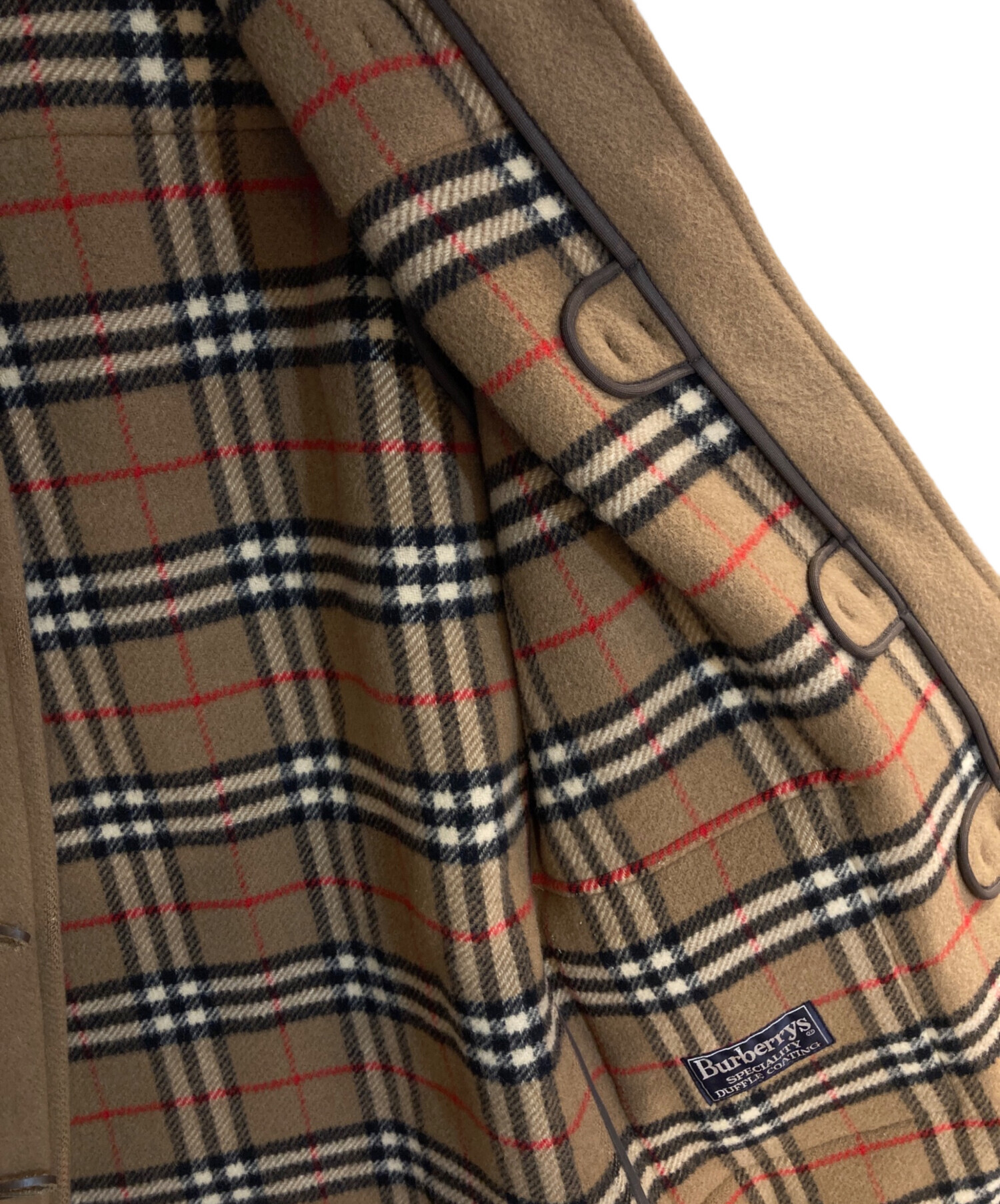 中古・古着通販】Burberry's (バーバリー) 裏ノヴァチェックダッフル