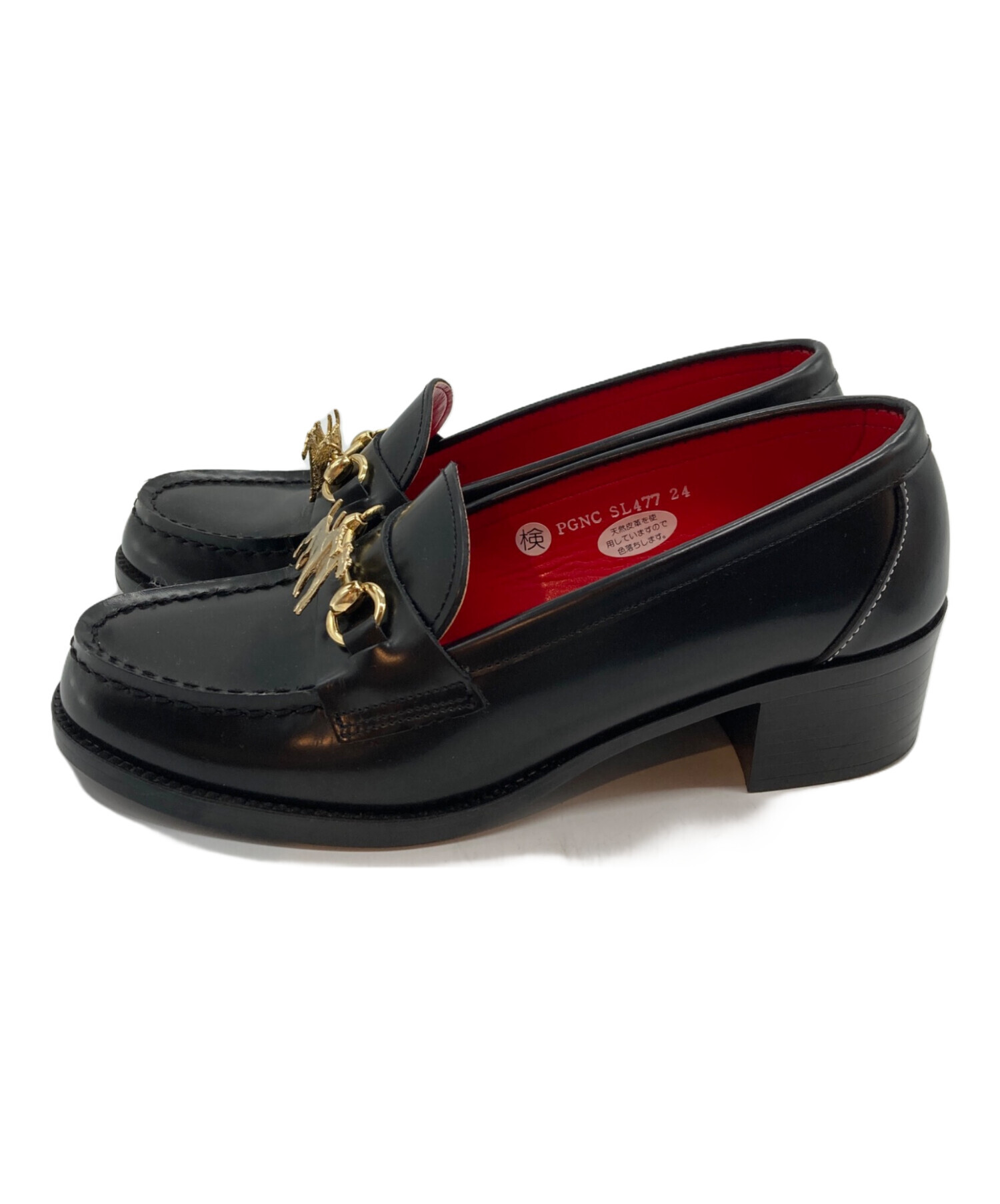 SIIILON HARUTAブラック ローファー 66691ee843d97.webp