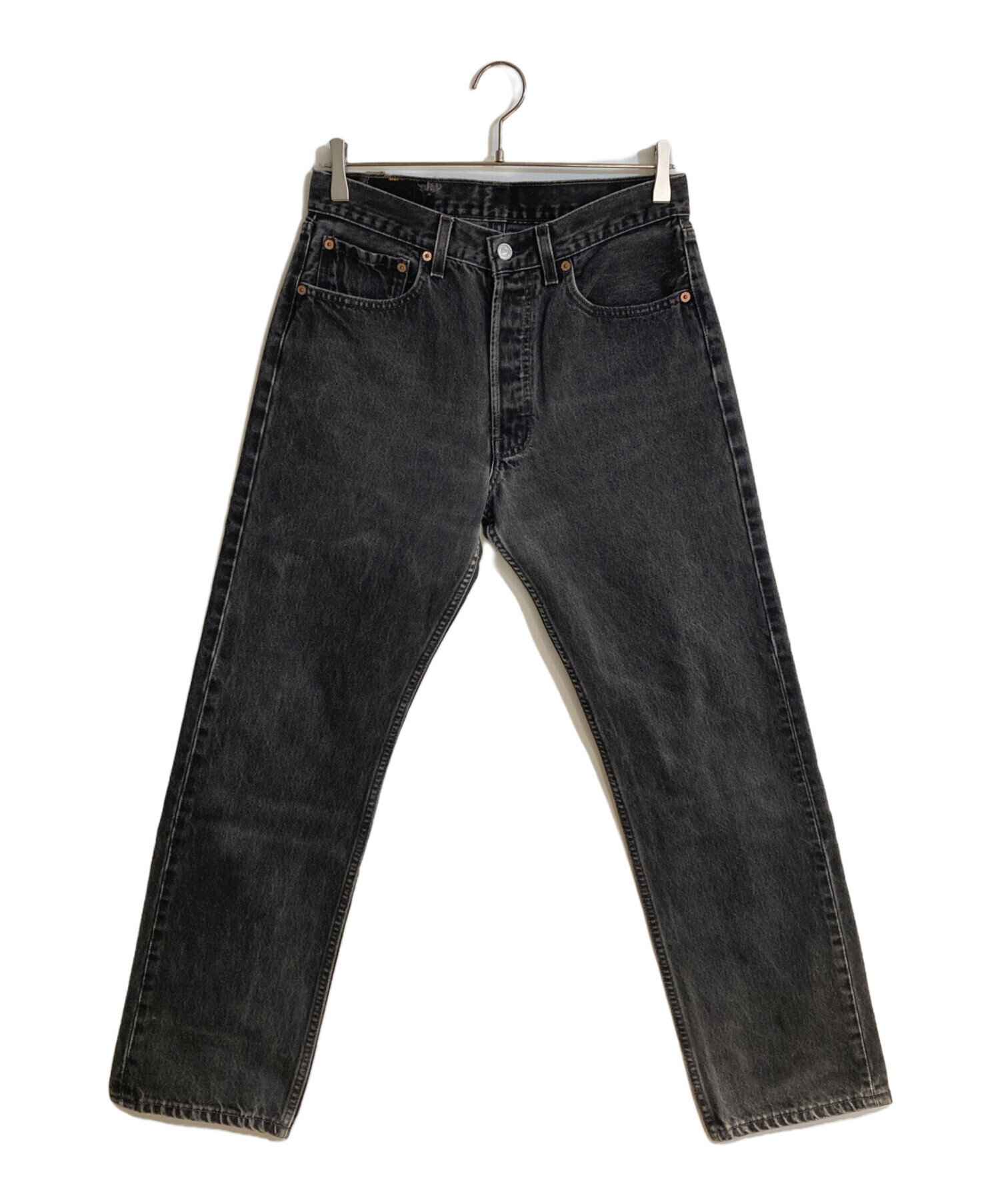 その他 Levi 中古・古着通販】LEVI'S (リーバイス) 後染めブラックデニムパンツ