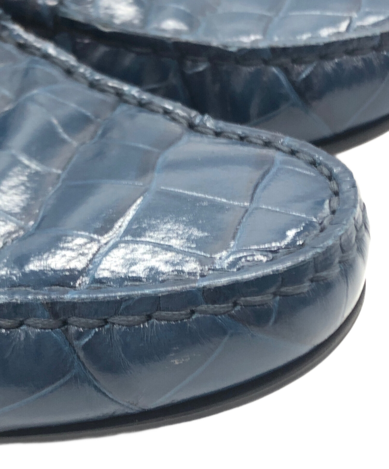 中古・古着通販】TOD'S (トッズ) ダブルT 型押しドライビングシューズ